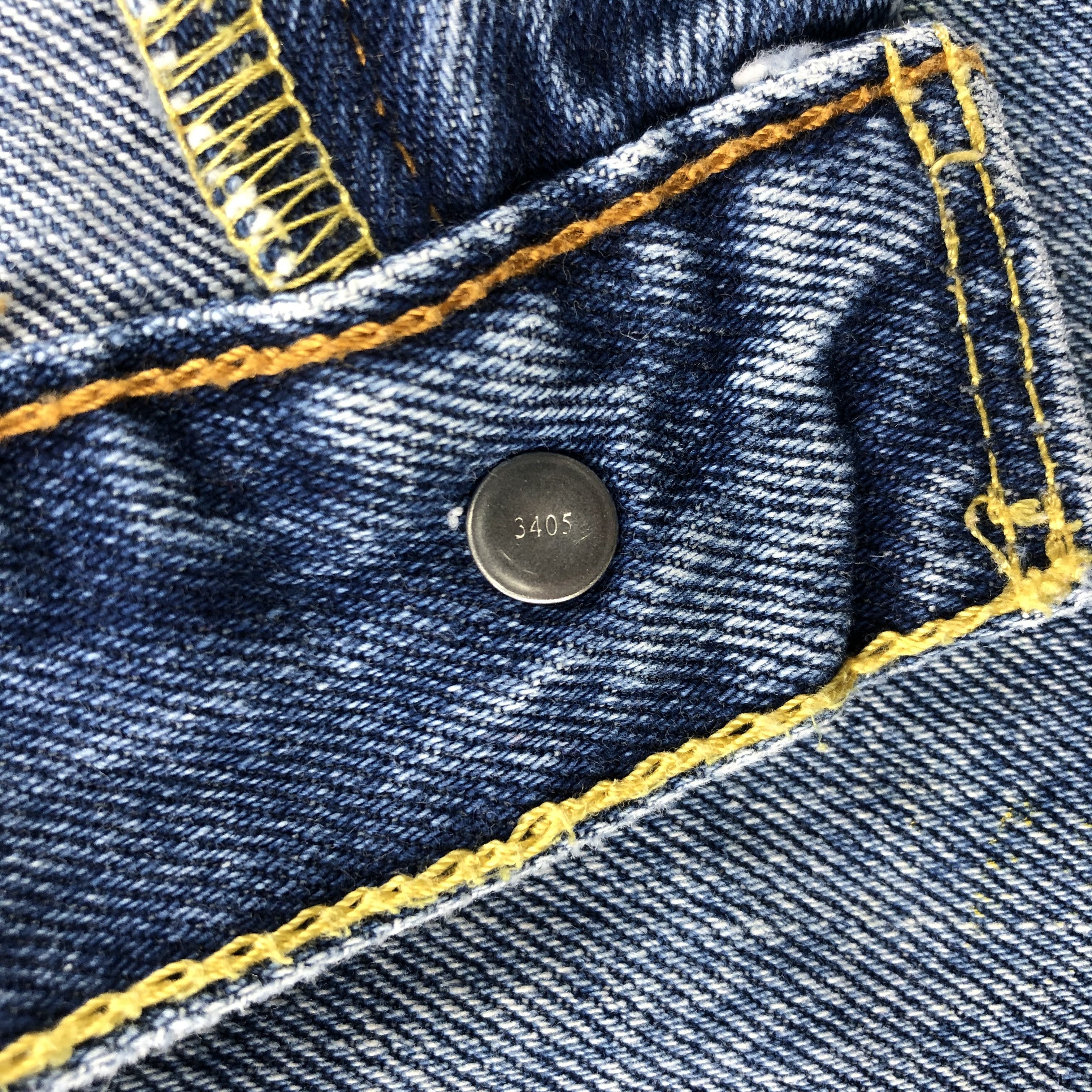 Levi's Vintage Blue Wash Levis 505 Jeans-J2053 Size US 38 / EU 54 - 12 Thumbnail