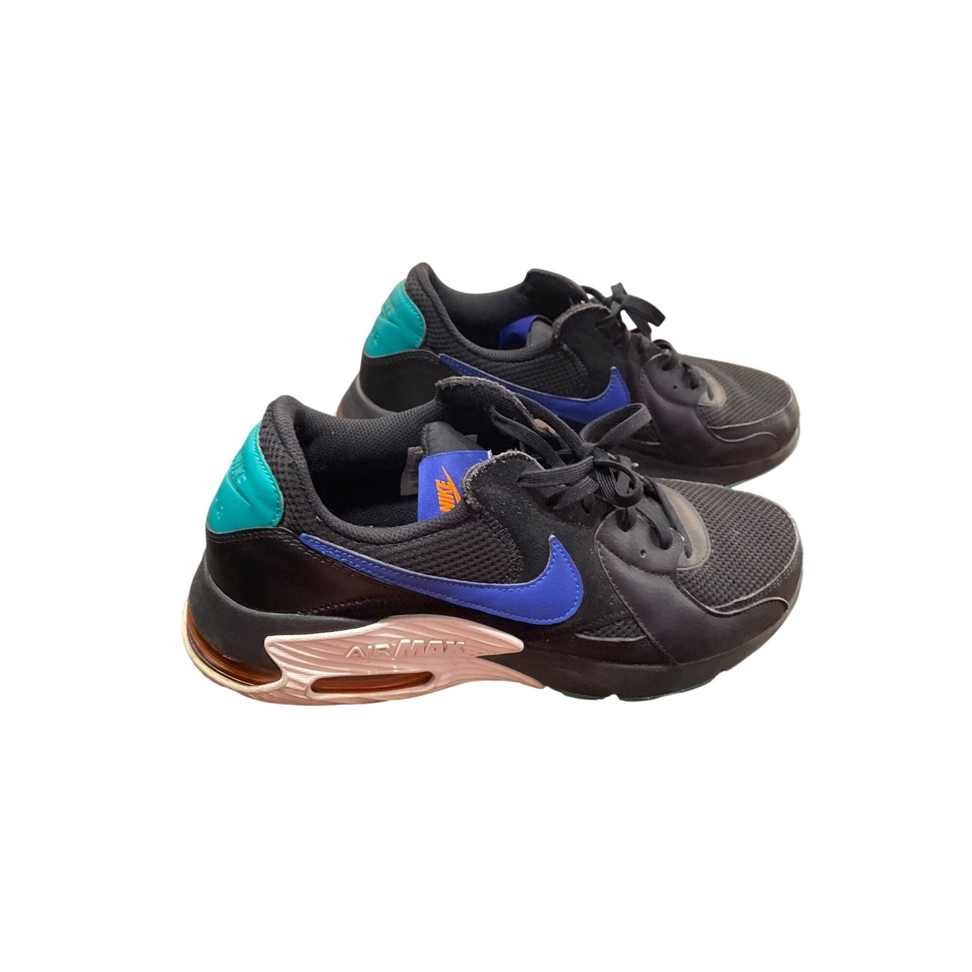 Nike Nike Air Max Excee mens leather black blue neptune sneakers Size US 10.5 / EU 43-44 - 15 Thumbnail
