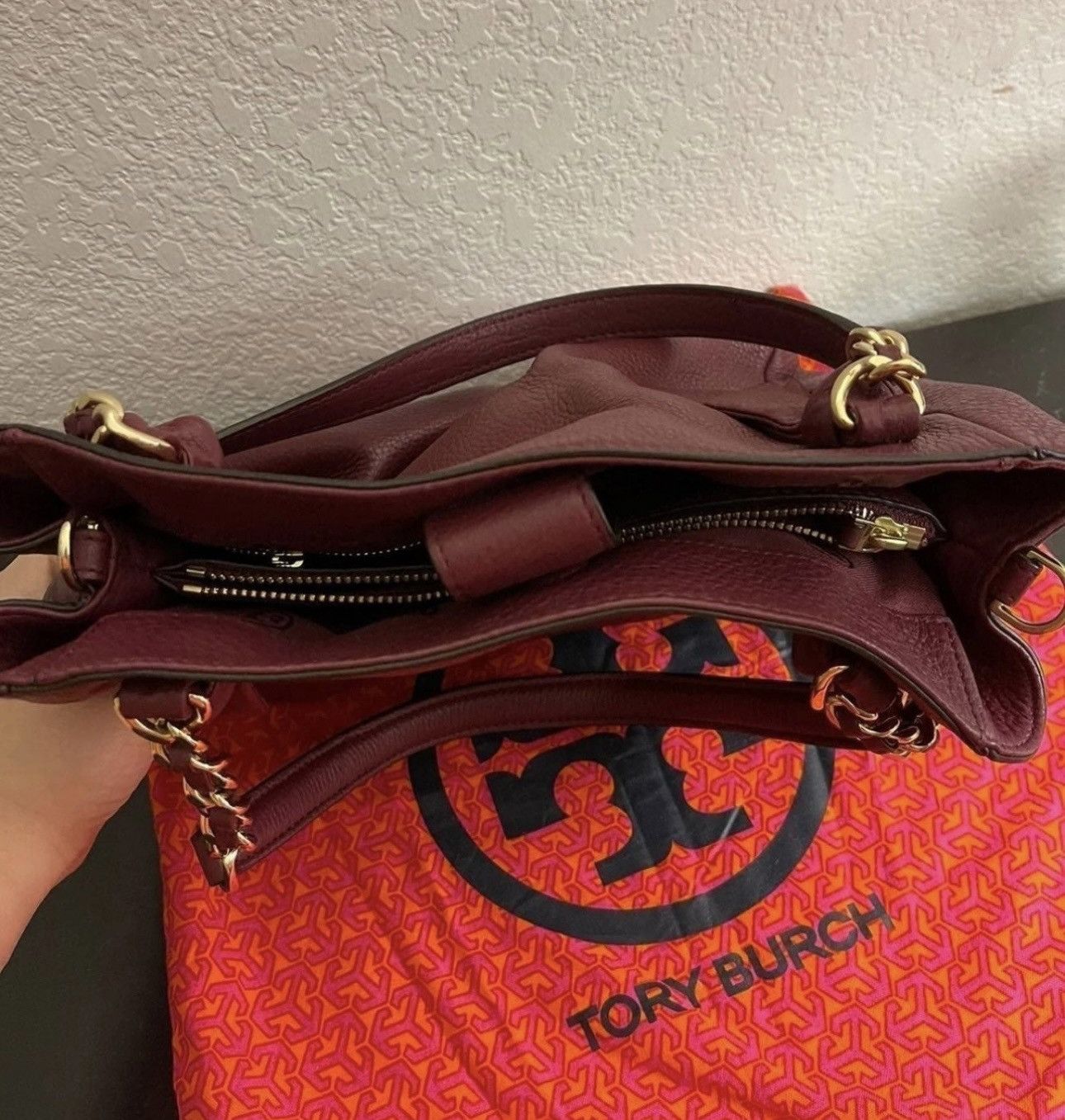 Tory Burch Tory Burch Harber Leather shoulder tote bag Size ONE SIZE - 3 Thumbnail