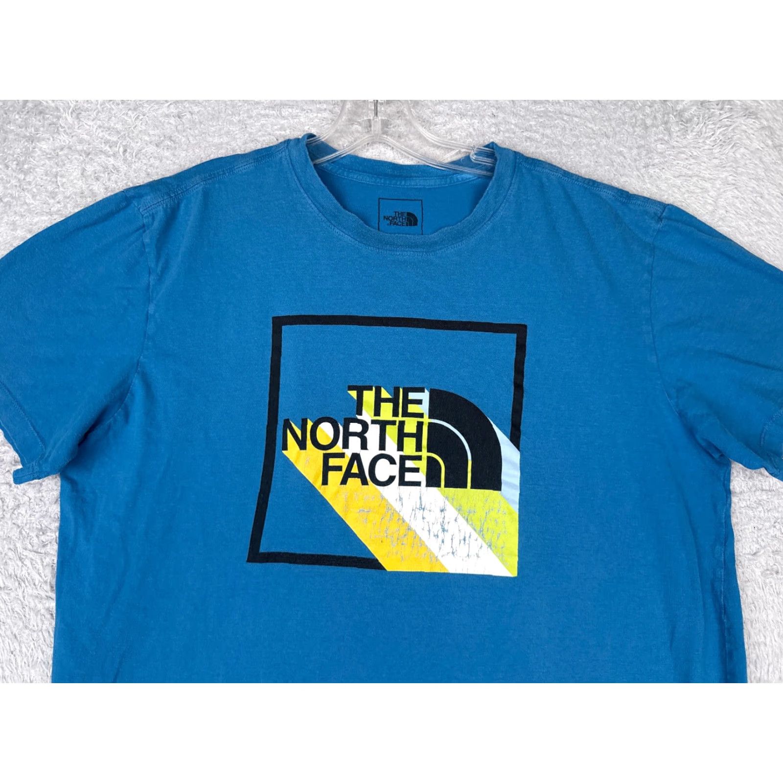 The North Face The North Face Shirt Men Large Blue Short Sleeve Crew Neck 100% Cotton READ Size US L / EU 52-54 / 3 - 4 Thumbnail