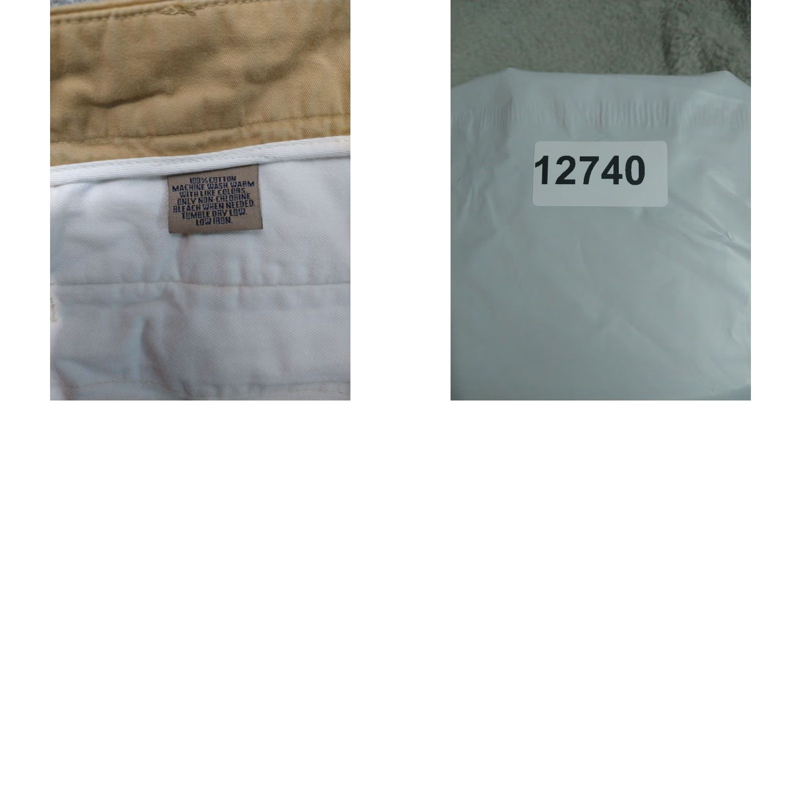 Bills Khakis Bills Khakis Pants Mens 44 x 24 Beige Chino Pleated Twill Cotton Lot of 2 Pants Mens Regular Beige 44in Inseam 24in Vintage No Size US 44 / EU 60 - 8 Thumbnail