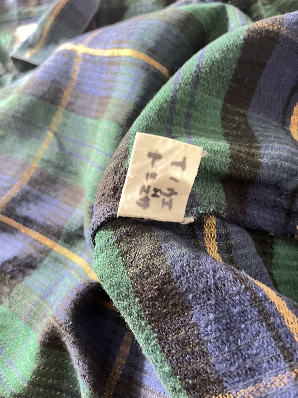 Pierre Balmain Vtg 1990’s Plaid Green Jacket Pierre Balmain Paris Vent Vert Size US XL / EU 56 / 4 - 10 Thumbnail