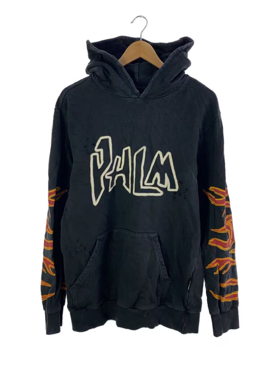 Palm Angels Cotton Hoodie Black