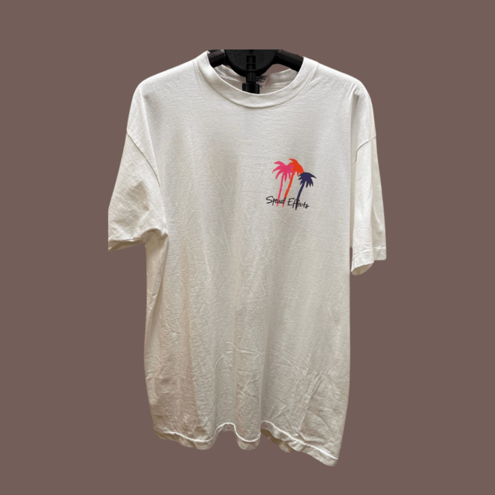 Fruit Of The Loom × Vintage VTG 90s Graphic Tee | K. Telfer “Before/After” Art XXL MIUSA Size US XXL / EU 58 / 5 - 3 Thumbnail