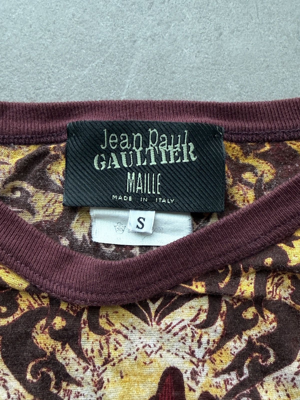 Jean Paul Gaultier Jean Paul Gaultier Maille 1994 Devil Hand & Dragon T Shirt Size US S / EU 44-46 / 1 - 3 Thumbnail