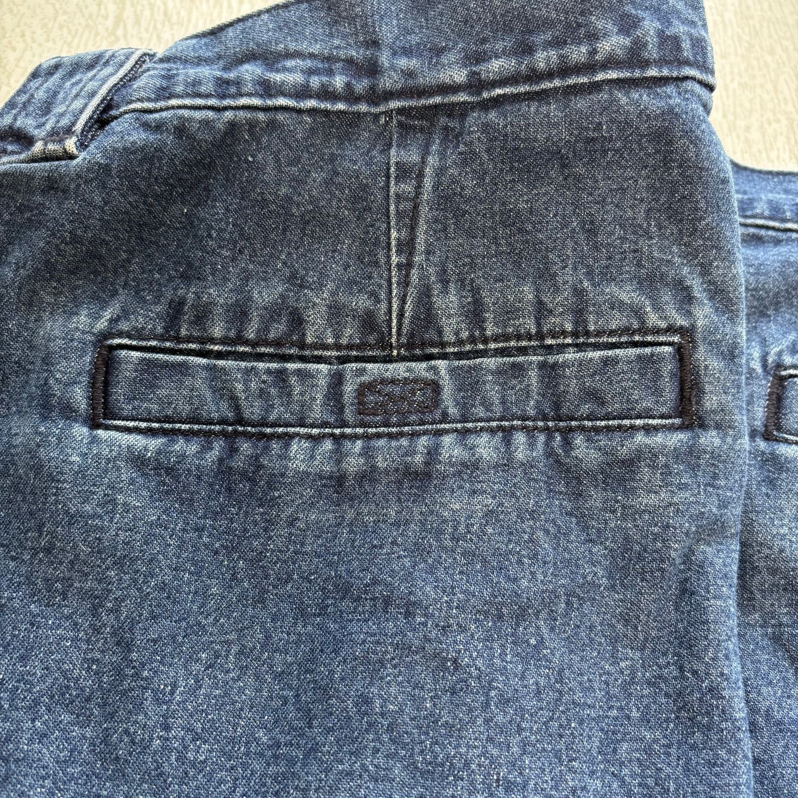 Savane Savane Men’s Lightweight Denim Shorts Size 42 Cotton Zip Fly Size US 42 / EU 58 - 9 Thumbnail