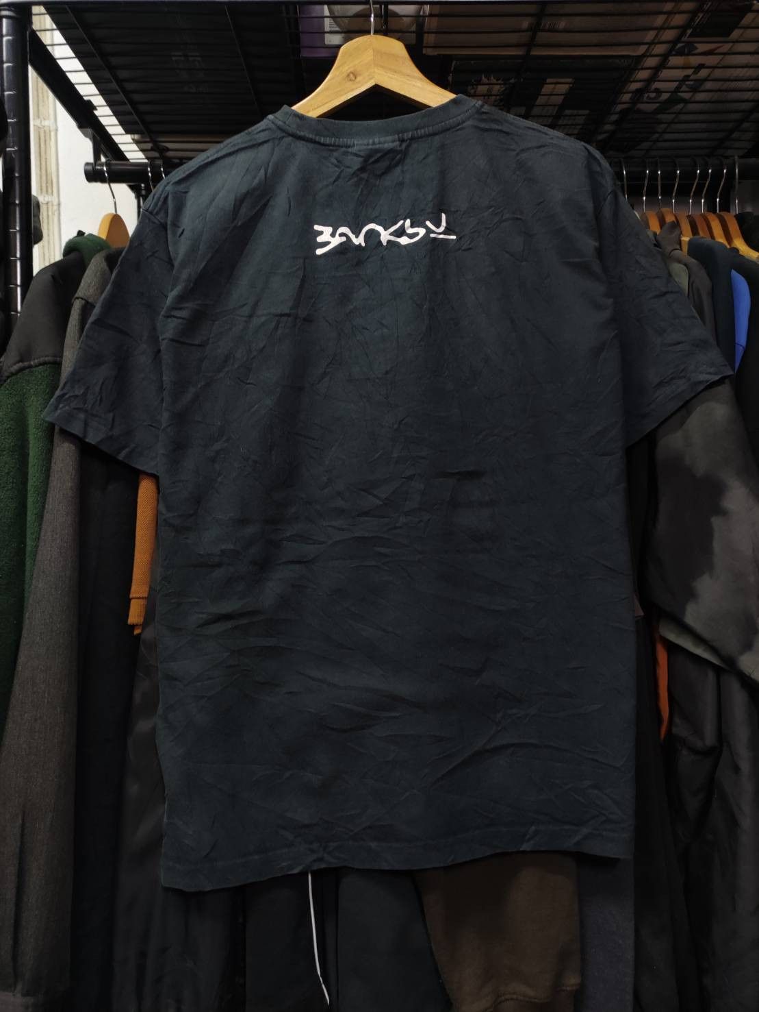 Arts & Science Banksy Genius Or Vandal? " Laugh Now " Japan Tour T-Shirt Size US M / EU 48-50 / 2 - 2 Thumbnail
