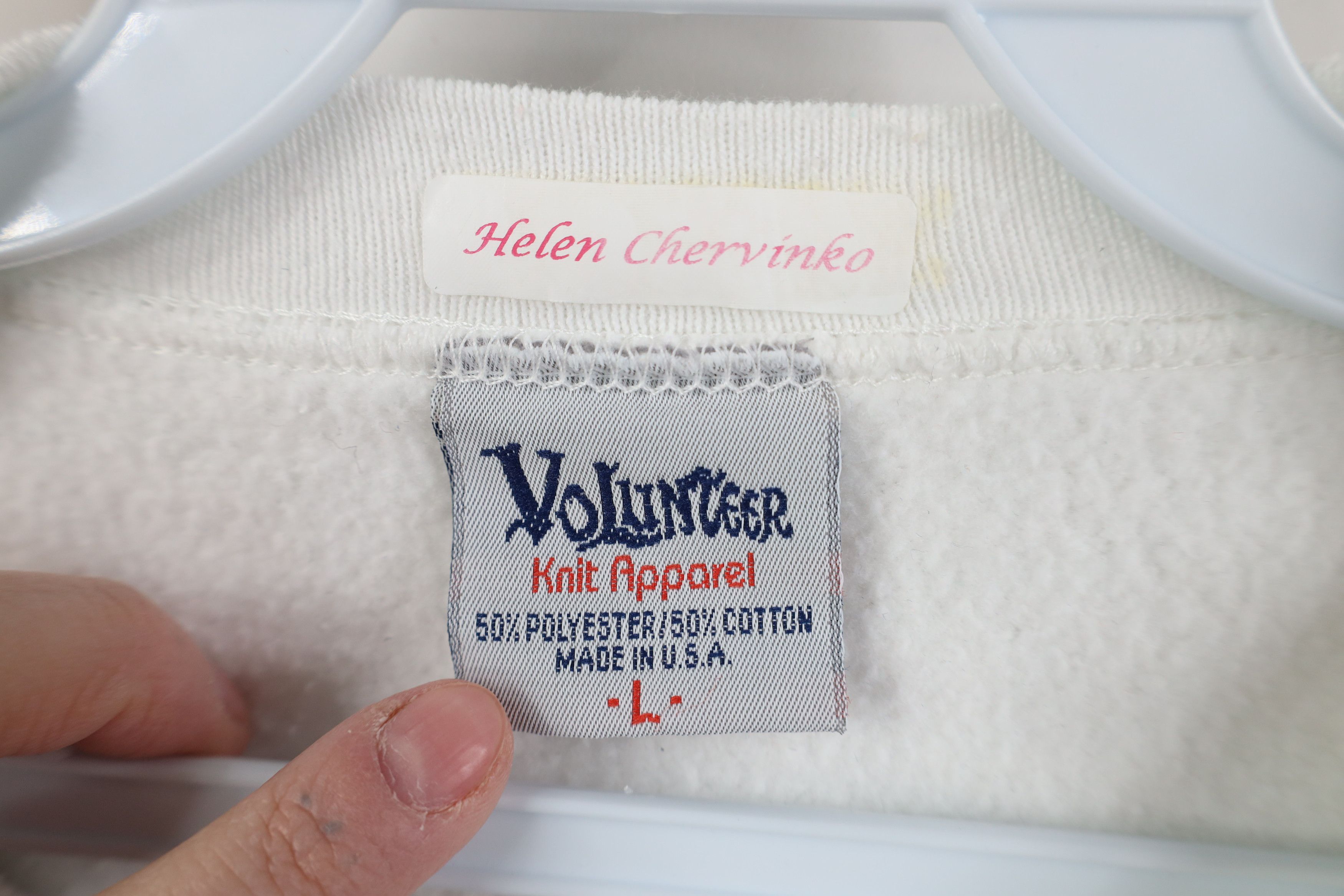 Vintage Vintage 90s Streetwear Christmas Snow Bunny Heart Sweatshirt Size L / US 10 / IT 46 - 10 Thumbnail
