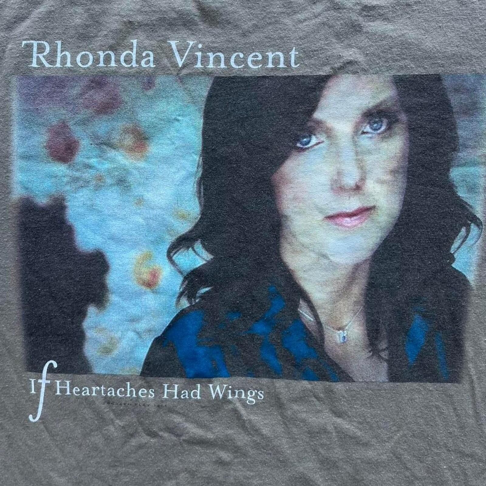 Other Rhonda Vincent If Heartaches Had Wings Vintage T-Shirt Size ONE SIZE - 2 Thumbnail