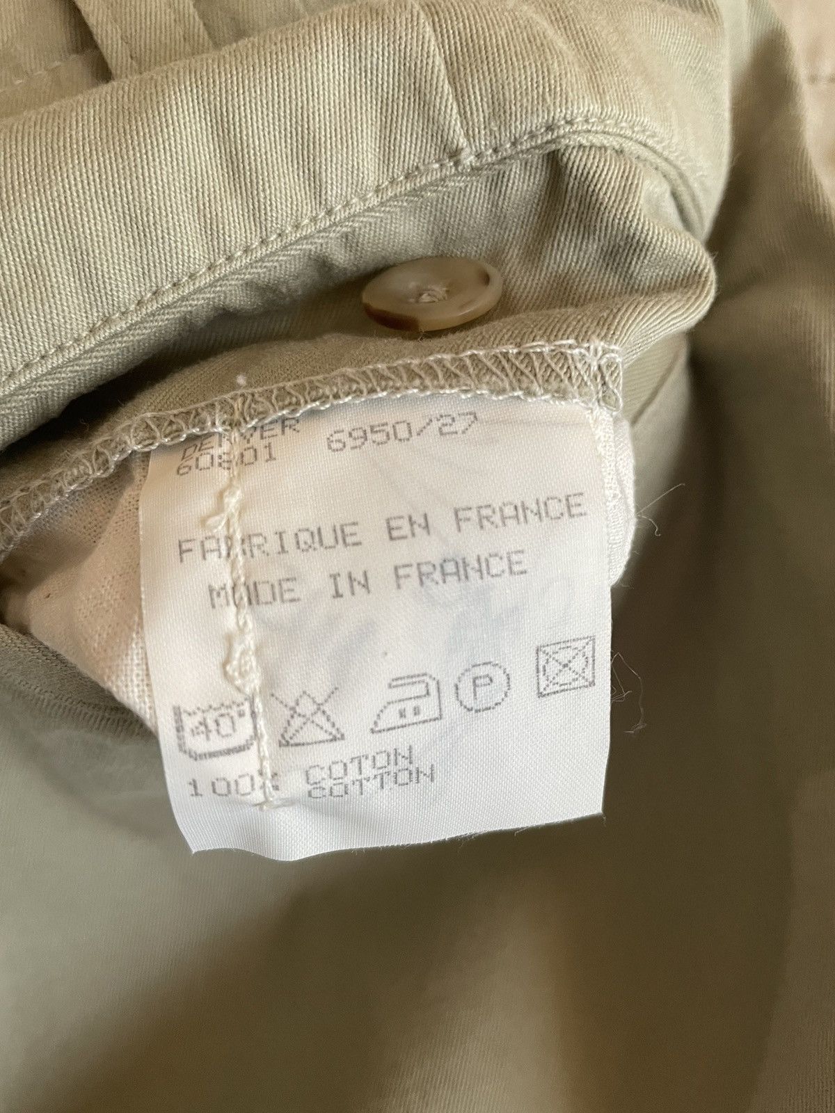 Lanvin Pleated Front High Waist Chino Trouser Size 27" / US 4 / IT 40 - 8 Thumbnail