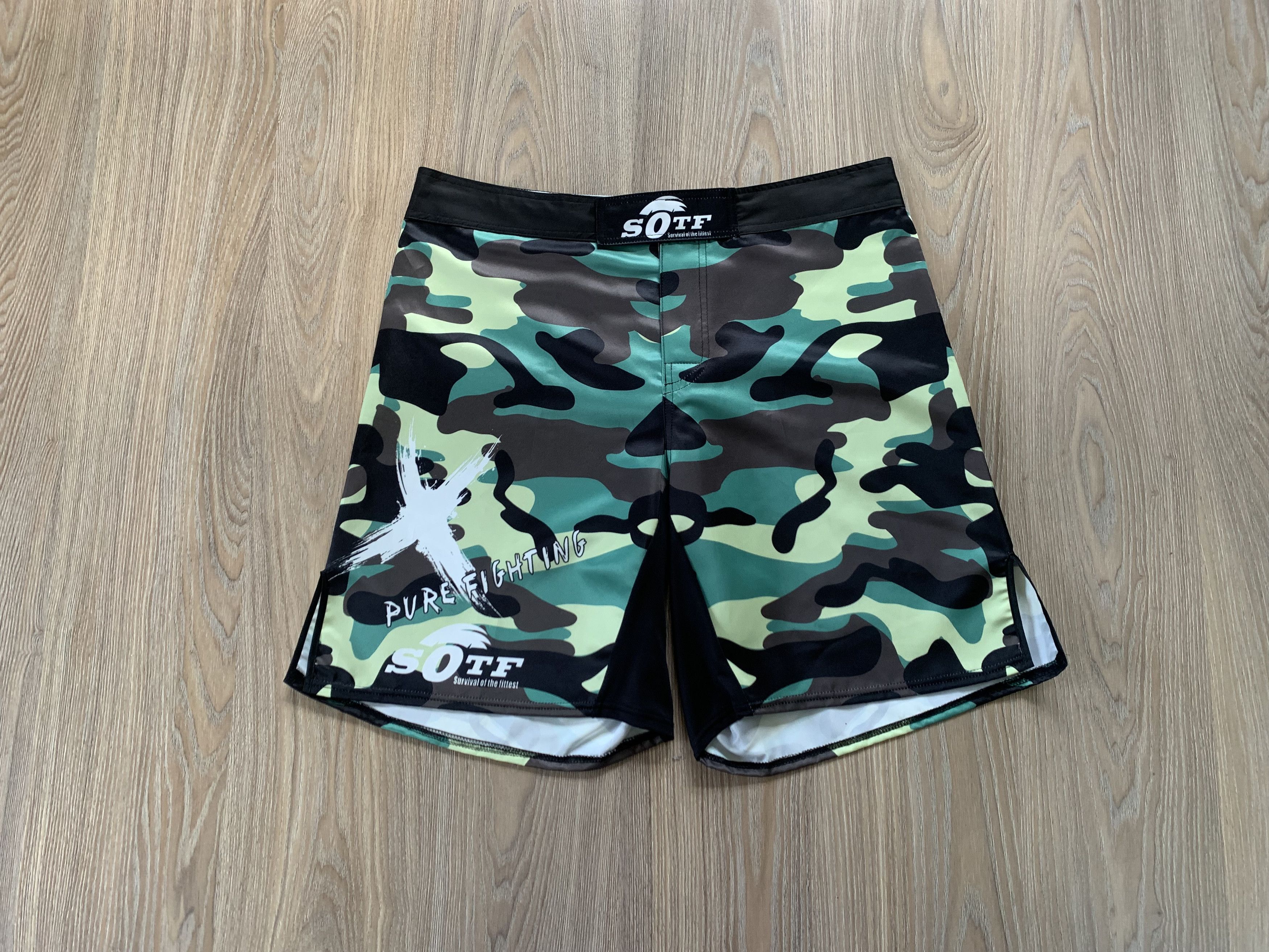 Sports Specialties Sotf Muay Thai MMA Martial Arts Training Camouflage Shorts Size US 38 / EU 54 - 1 Thumbnail