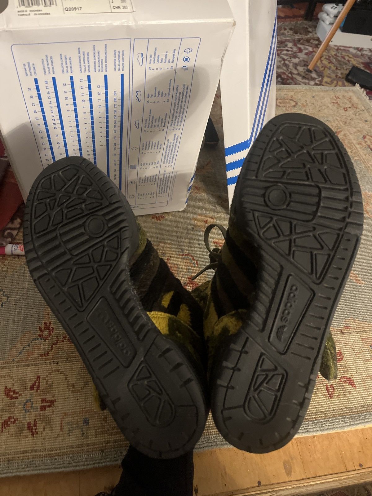 Adidas × Jeremy Scott JEREMY SCOTT X ADIDAS Camo Bear Size US 8.5 / EU 41-42 - 8 Thumbnail