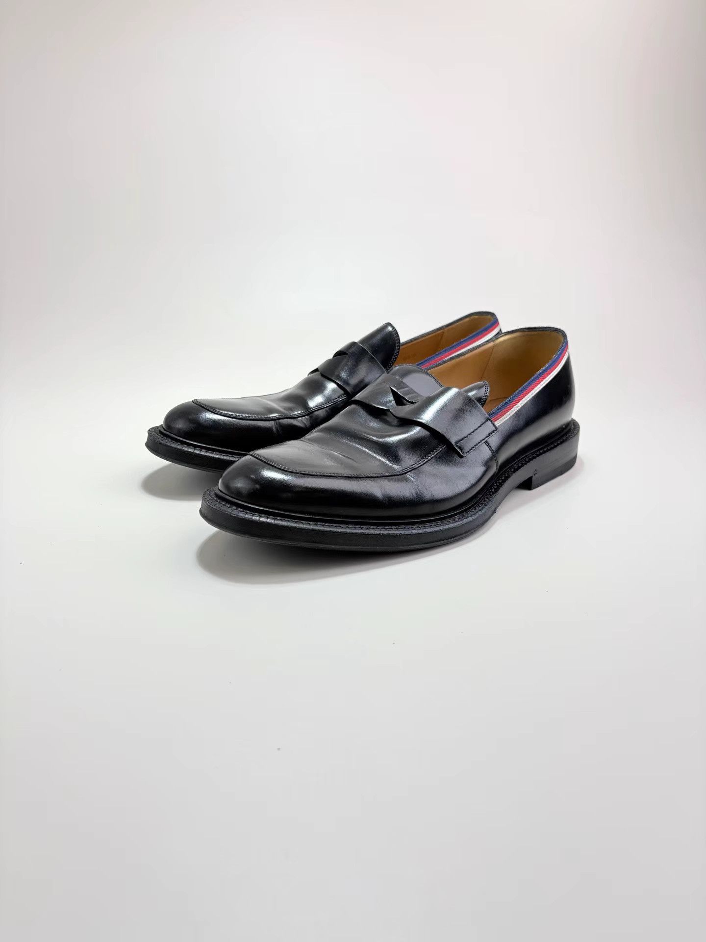 Gucci GUCCI Black Loafers K1 Size US 9 / EU 42 - 1 Thumbnail