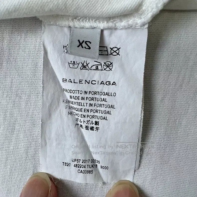 Balenciaga Balenciaga Logo letter logo short sleeve T-shirt Size US XS / EU 42 / 0 - 4 Thumbnail