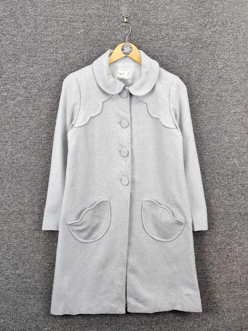 Vintage Agnes B Wool Long Coat