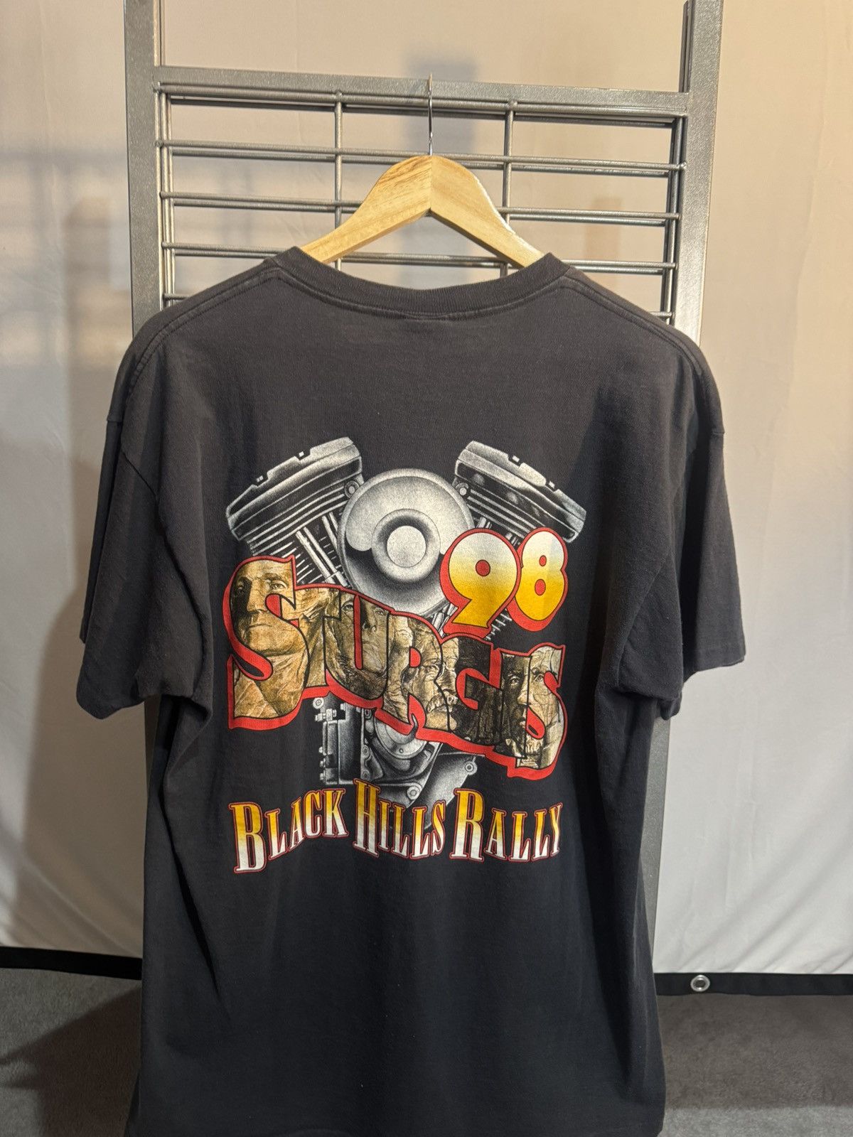Harley Davidson 98 Harley davidson vintage tee “ Size US L / EU 52-54 / 3 - 4 Thumbnail