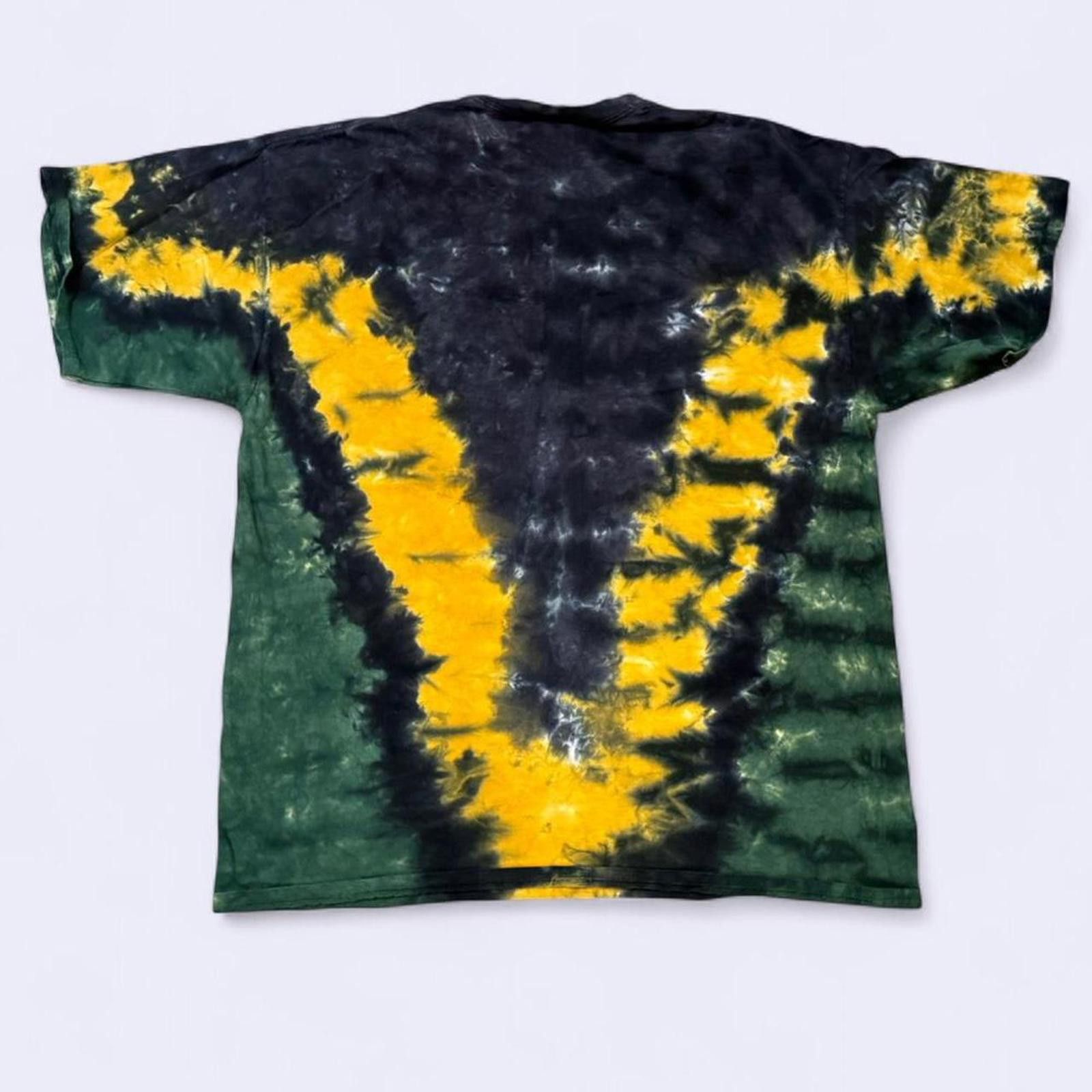 Liquid Blue Liquid Blue Shamrock size 2XL Green yellow tie dye t-shirt Size US XXL / EU 58 / 5 - 2 Thumbnail