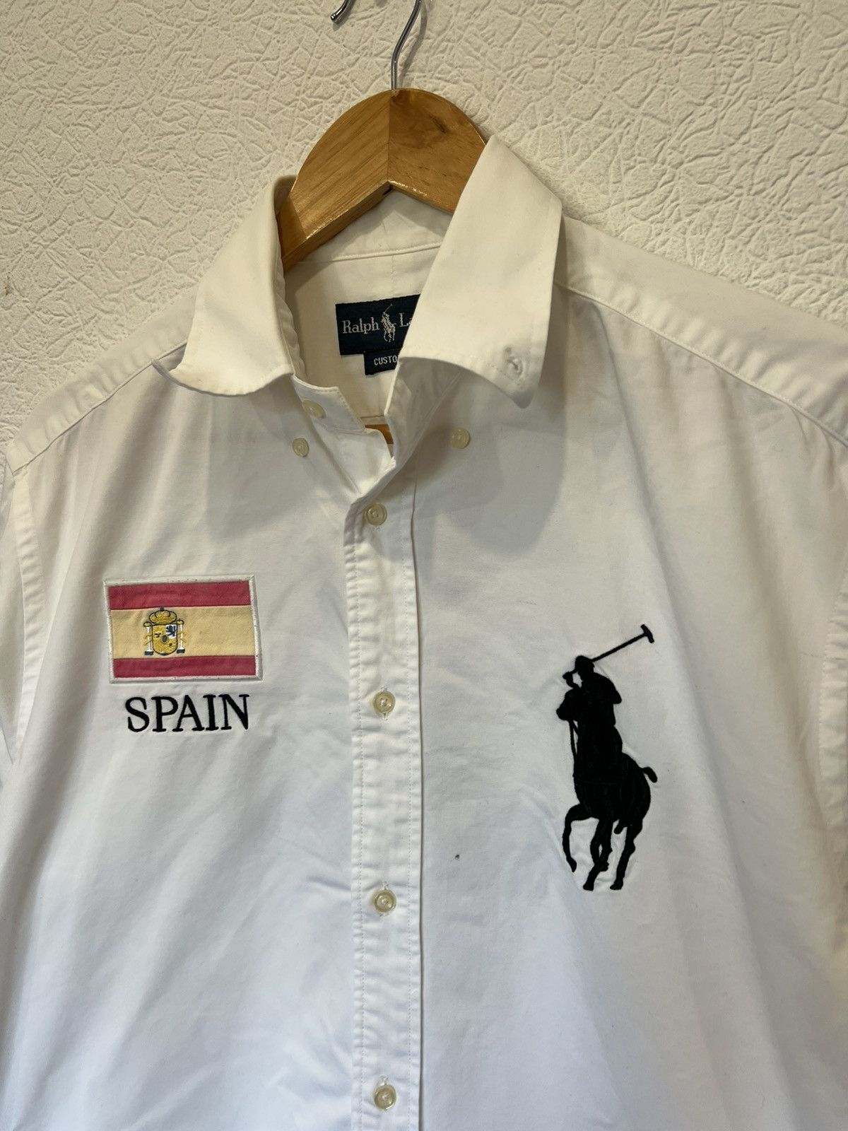 Polo Ralph Lauren Polo Ralph Lauren Spain White Button Up Shirt Chief Keef Size US XL / EU 56 / 4 - 2 Thumbnail