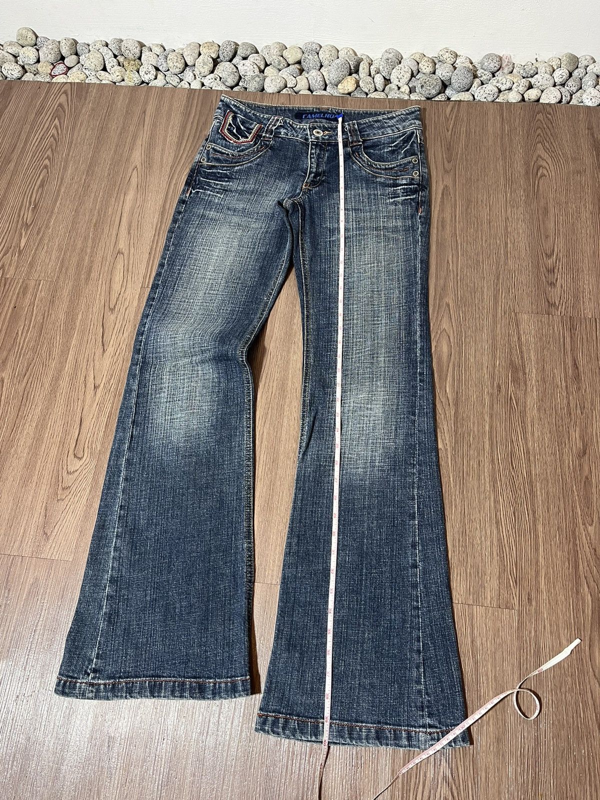 Camel × If Six Was Nine × Japanese Brand Camel Road japan fake pocket flare jeans Ifsixwasnine style Size US 30 / EU 46 - 18 Thumbnail