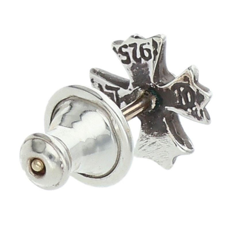 Chrome Hearts Chrome Hearts Plus Stud Silver Earring Size ONE SIZE - 2 Thumbnail