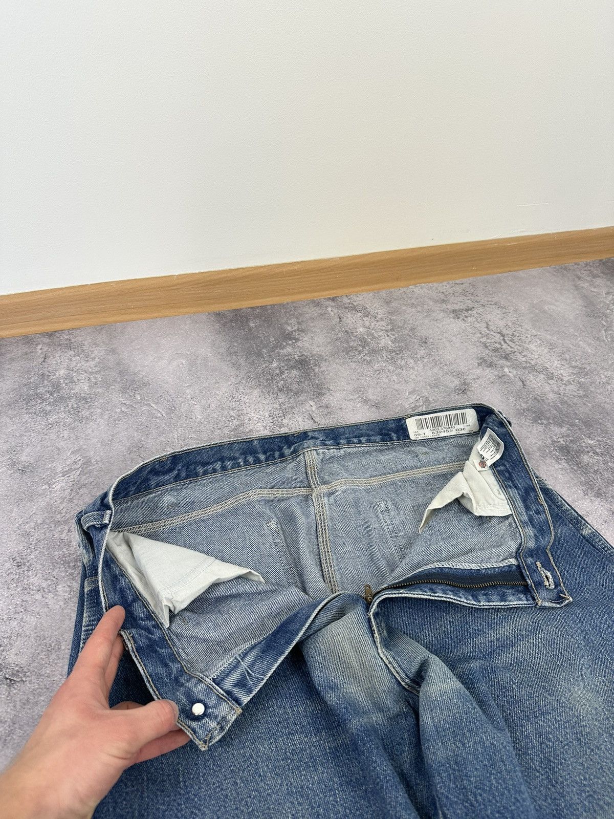 Dickies Vintage Dickies Stone Washed Denim Carpenter USA Work Pants Size US 36 / EU 52 - 12 Thumbnail