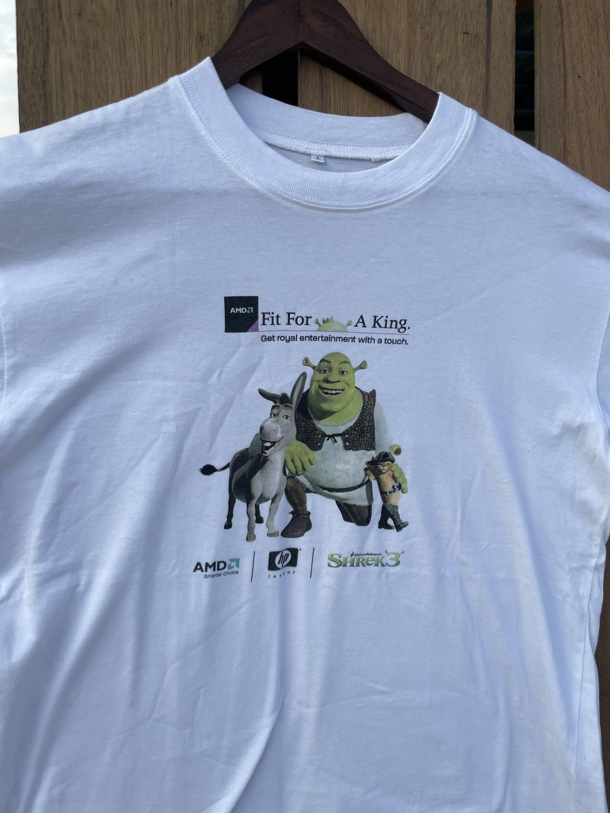 Vintage Vintage Movie Shrek 3 Size US M / EU 48-50 / 2 - 6 Thumbnail