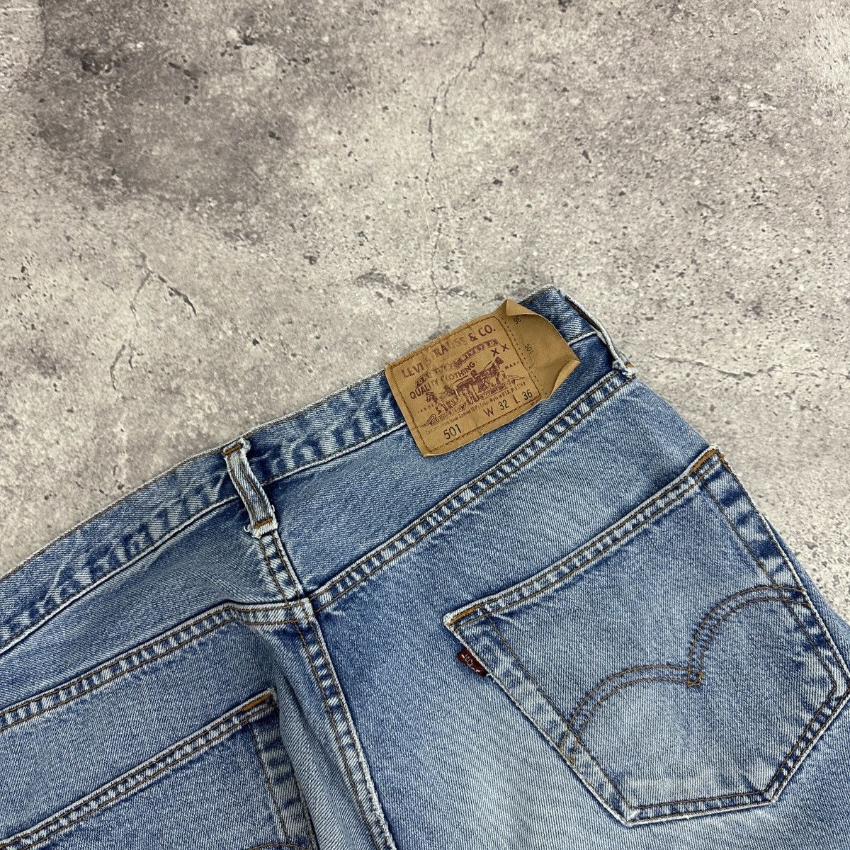 Levi's Vintage 90s Levis made in USA straight jeans 32x36 hype og Size US 32 / EU 48 - 9 Thumbnail