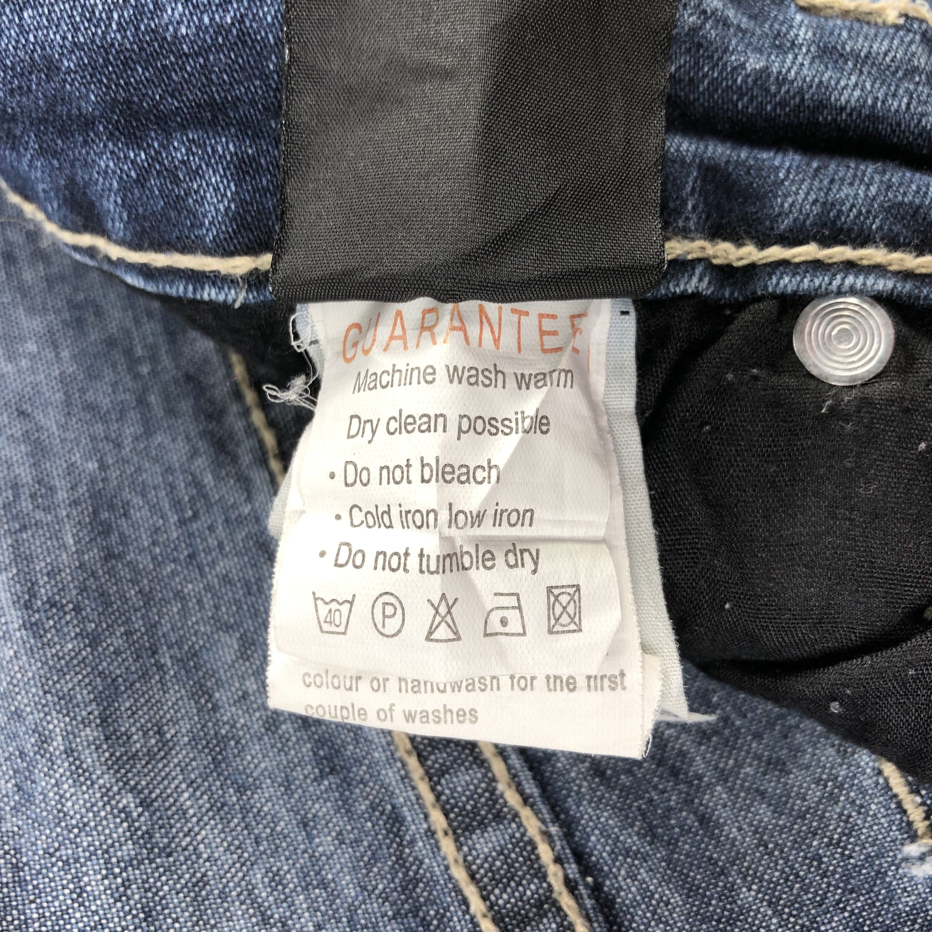 Japanese Brand Gazoz Jeans Blue Wash Flare Denim KJ1284 Size 34" / US 12 / IT 48 - 12 Thumbnail