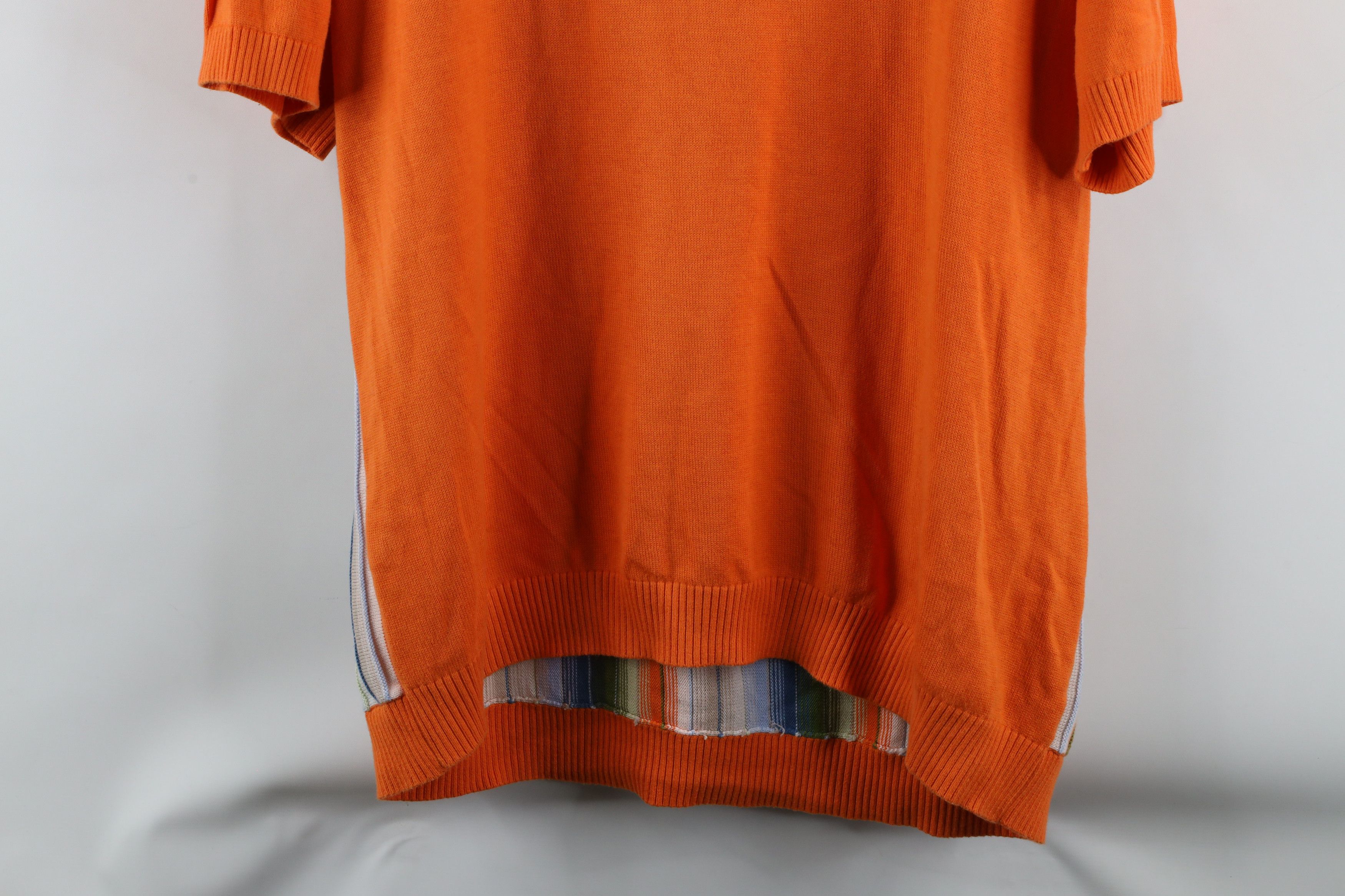 Vintage Vintage 90s Coogi Style Striped Knit Collared Pullover Polo Size US XXL / EU 58 / 5 - 8 Thumbnail
