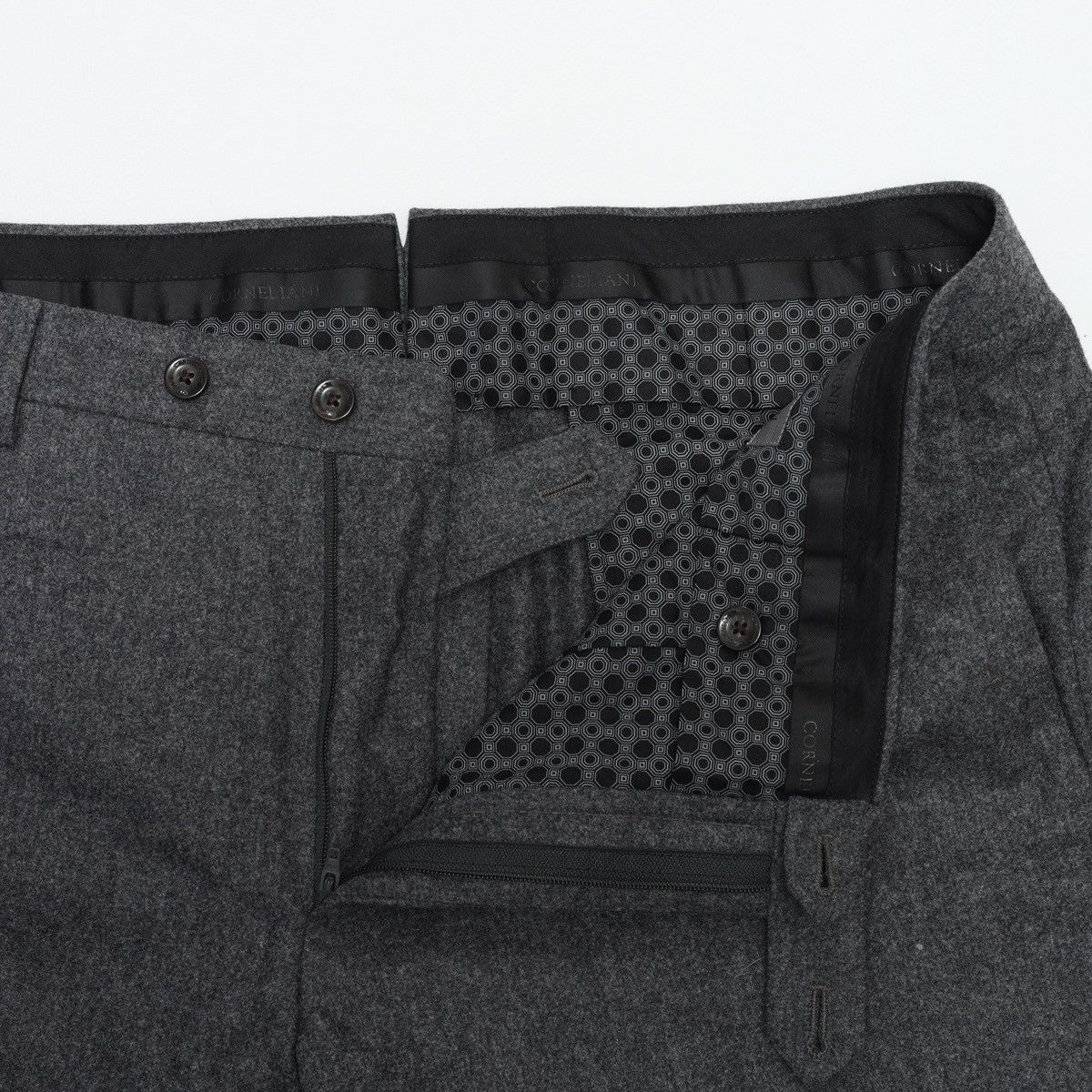 Corneliani Corneliani Wool Grey Trousers Pants Size US 36 / EU 52 - 18 Thumbnail