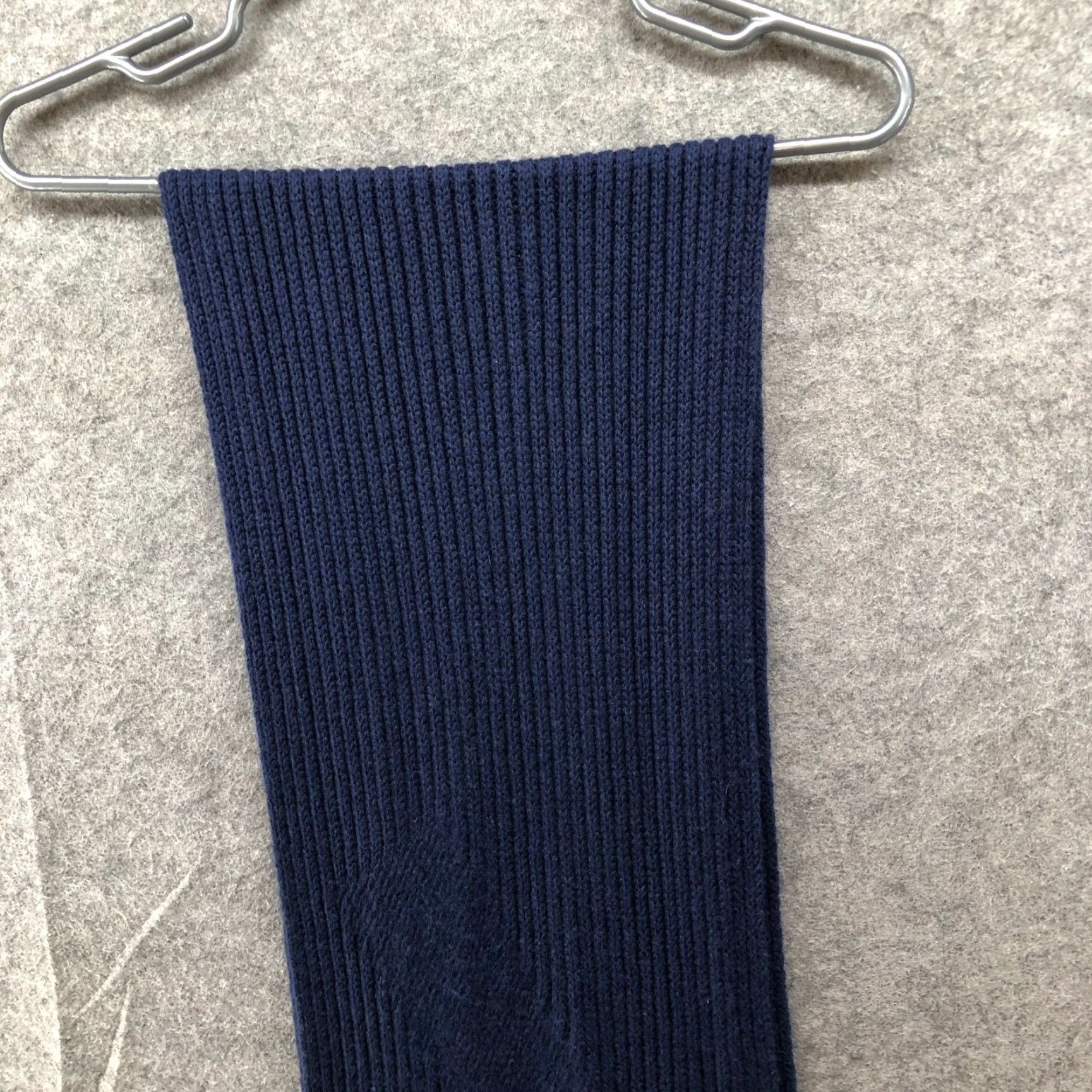 Ugg UGG Australia Wool Cashmere Knit Winter Scarf Navy Blue Rectangle Womens Mens Knitted Wool Scarf Size ONE SIZE - 3 Thumbnail