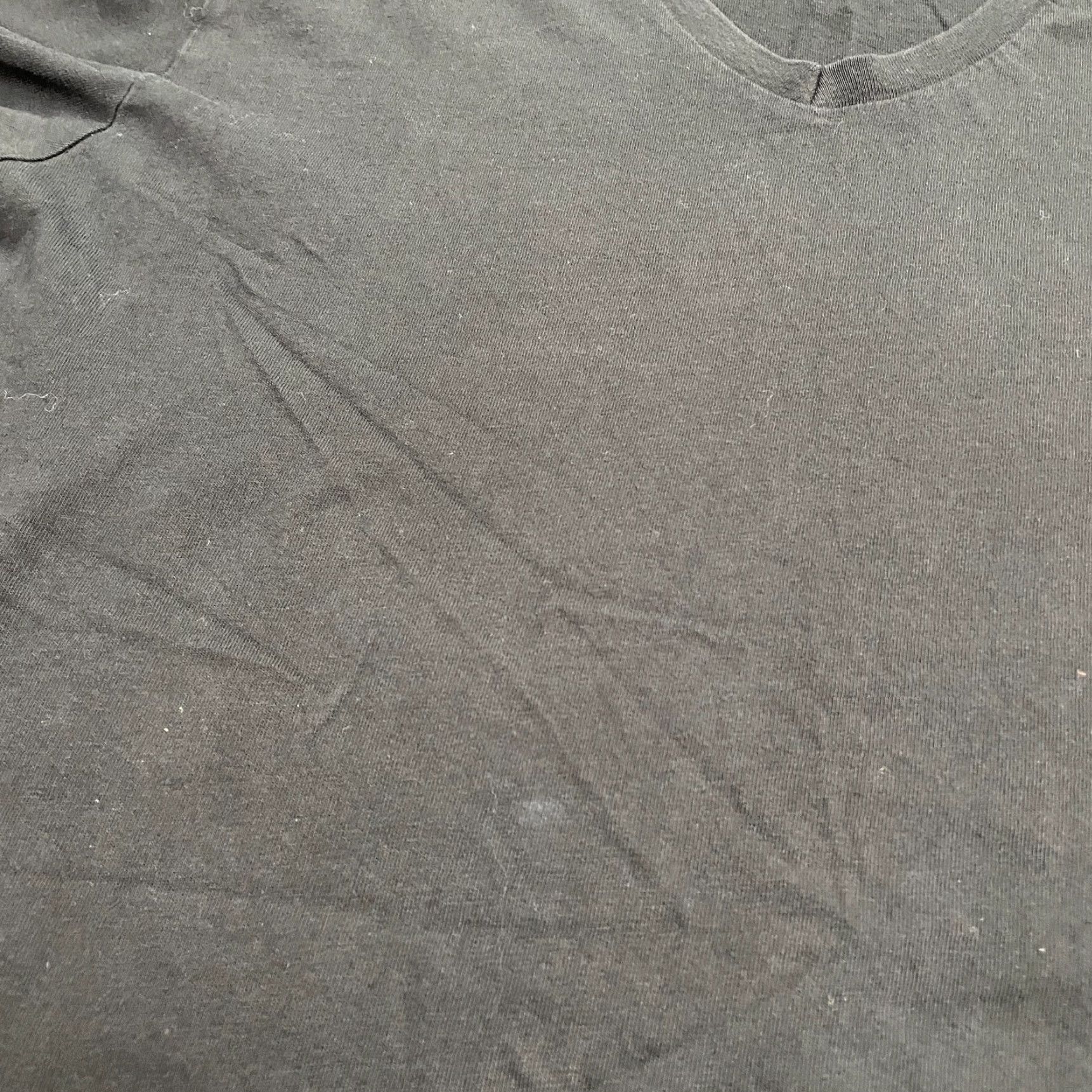 Zara Zara Regular Fit Basic T-Shirt Mens Medium Black V-Neck Short Sleeve Casual Tee Size US M / EU 48-50 / 2 - 5 Thumbnail