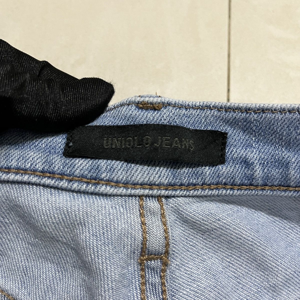 Uniqlo × Vintage Uniqlo Regular Straight Jeans Size 27" / US 4 / IT 40 - 7 Thumbnail