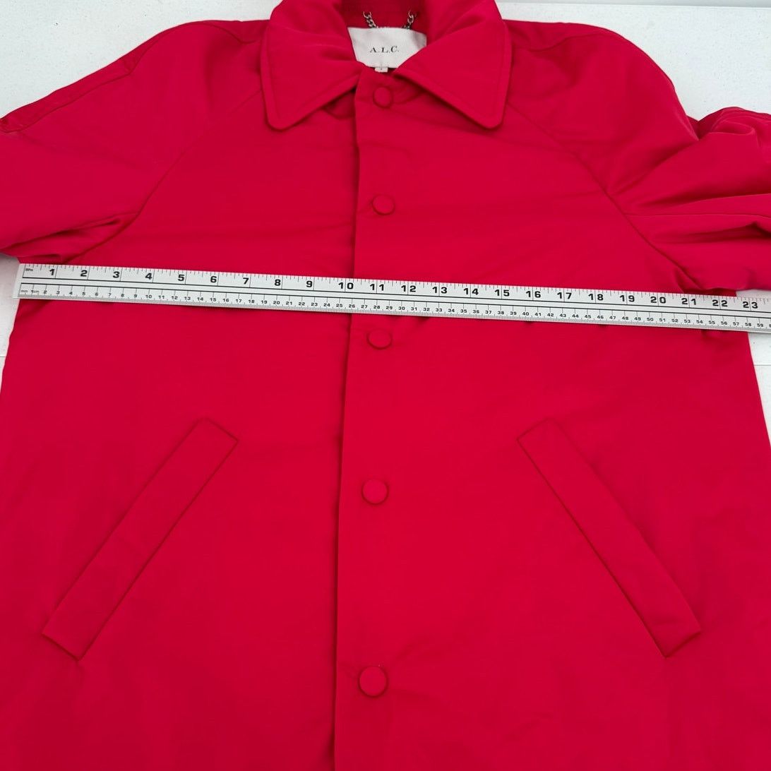 A.L.C. A.L.C. Lincoln Water-Resistant Front Snap Love Potion Jacket Size S / US 4 / IT 40 - 9 Thumbnail