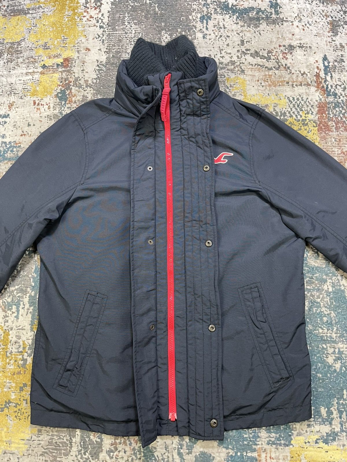 Hollister Hollister Stand Up Collar All Weather Jacket Size US M / EU 48-50 / 2 - 8 Thumbnail