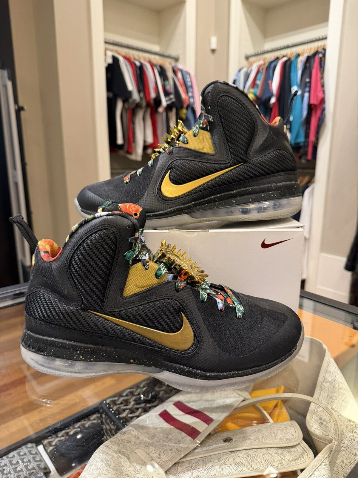 Nike Nike Lebron 9 ‘Watch the Throne’ Size US 12 / EU 45 - 1 Thumbnail