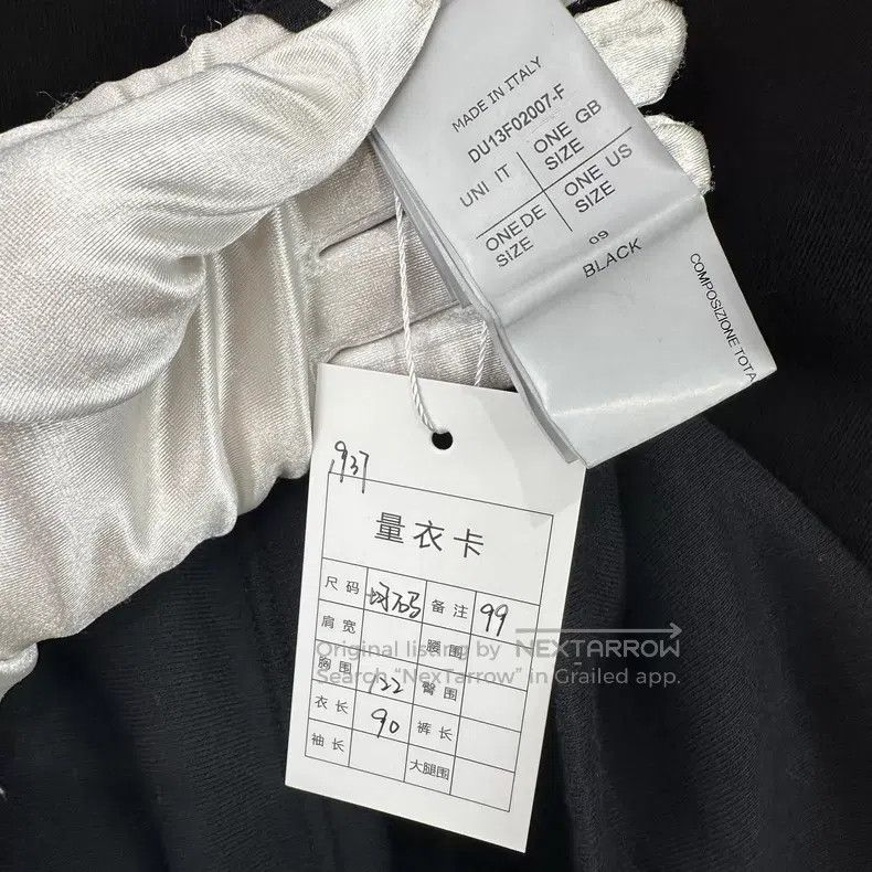 Rick Owens Rick Owens size os Dark Black Short Sleeve Size US M / EU 48-50 / 2 - 5 Thumbnail