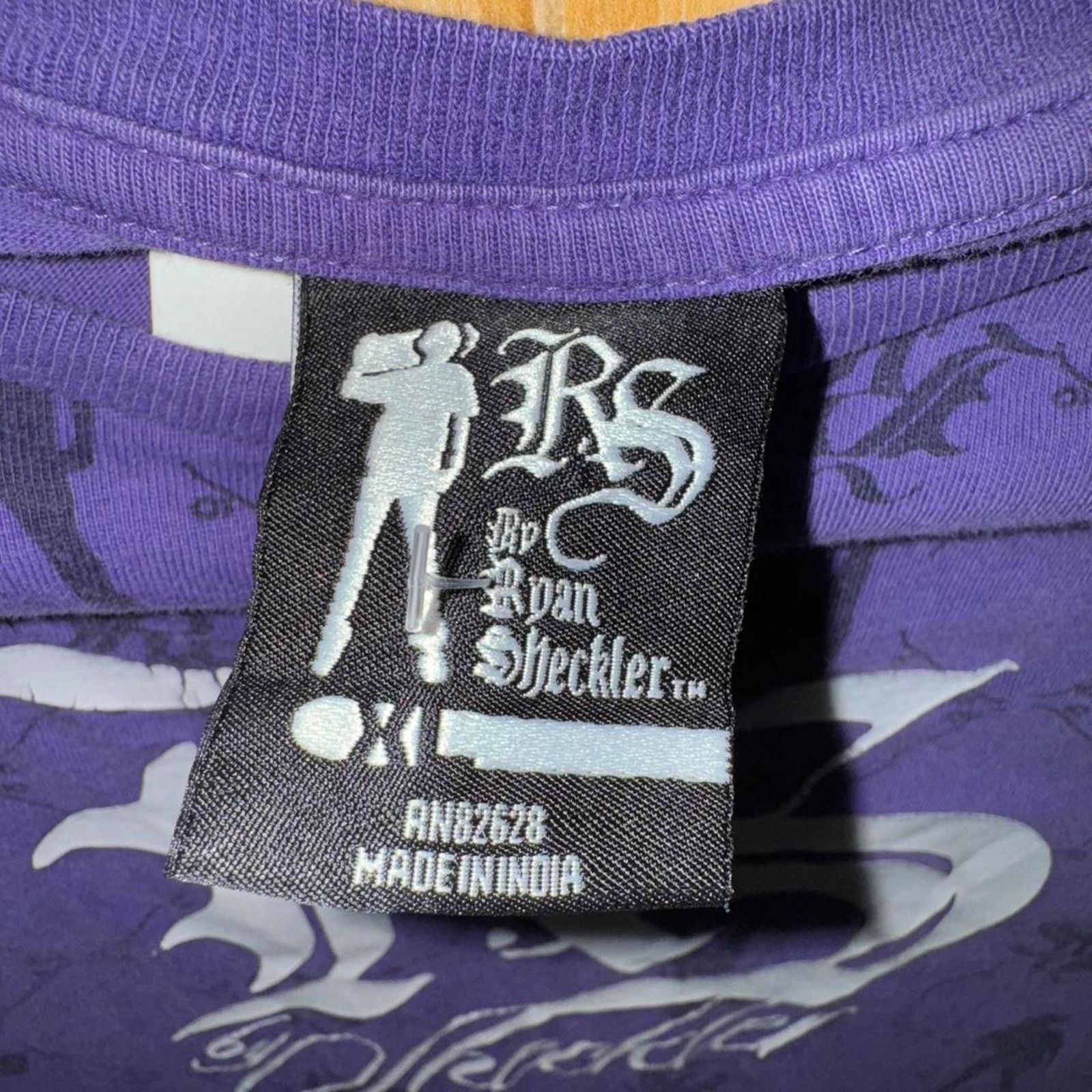 Vintage XL-Vintage y2k ryan sheckler aop monogram 2000s skate tshirt Size US XL / EU 56 / 4 - 4 Thumbnail