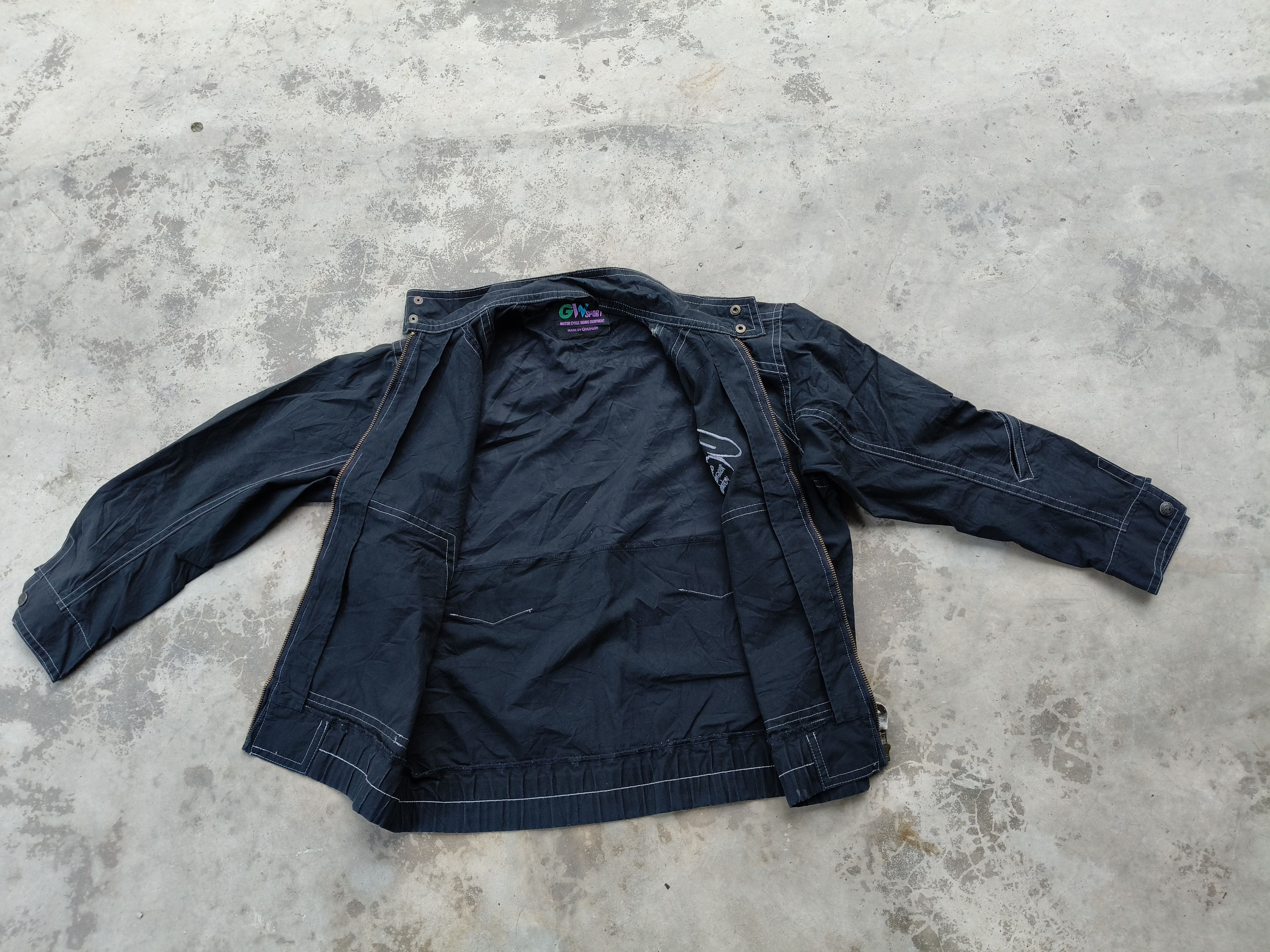 Japanese Brand Vintage Gwsport zipper Jacket Size US L / EU 52-54 / 3 - 7 Thumbnail