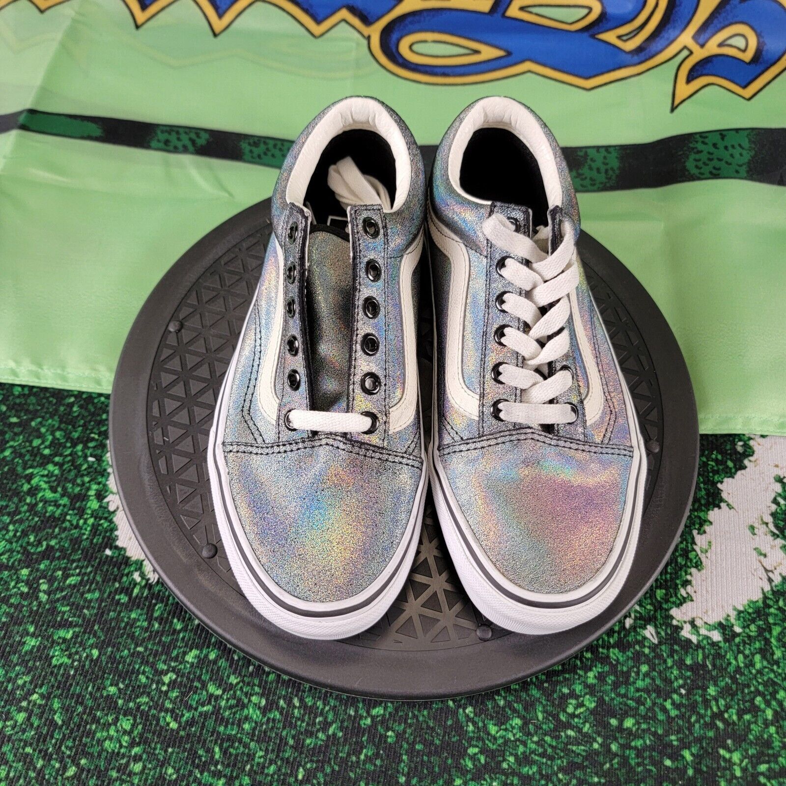 Vans Vans Old Skool Prism Suede (Black) Men Size 6 Women Size 7.5 Size US 6 / EU 39 - 5 Thumbnail