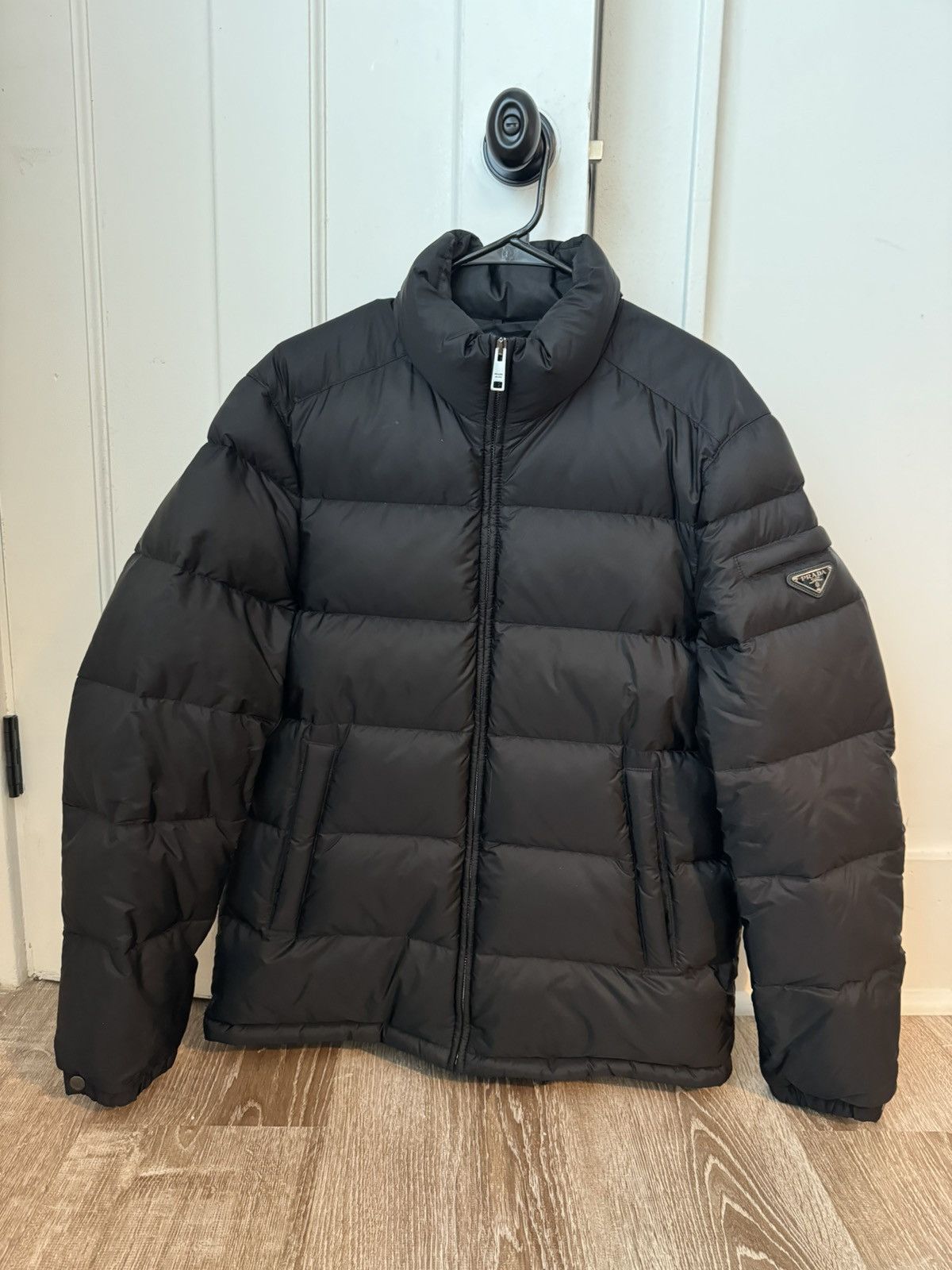 PRADA SPORT high neck zip up nylon jacket | CETTEN