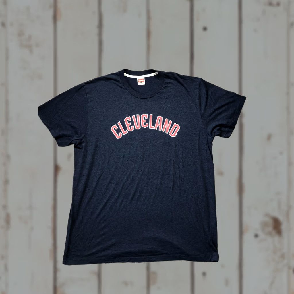 Vintage VINTAGE Homage Cleveland Ohio Shirt Mens 2XL Blue City Graphic Tee Soft Crewneck Size US XXL / EU 58 / 5 - 1 Thumbnail