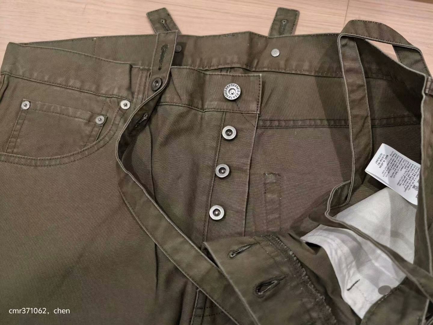Visvim visvim 20ss fluxus 15 chino overalls Size US 26 / EU 42 - 2 Thumbnail