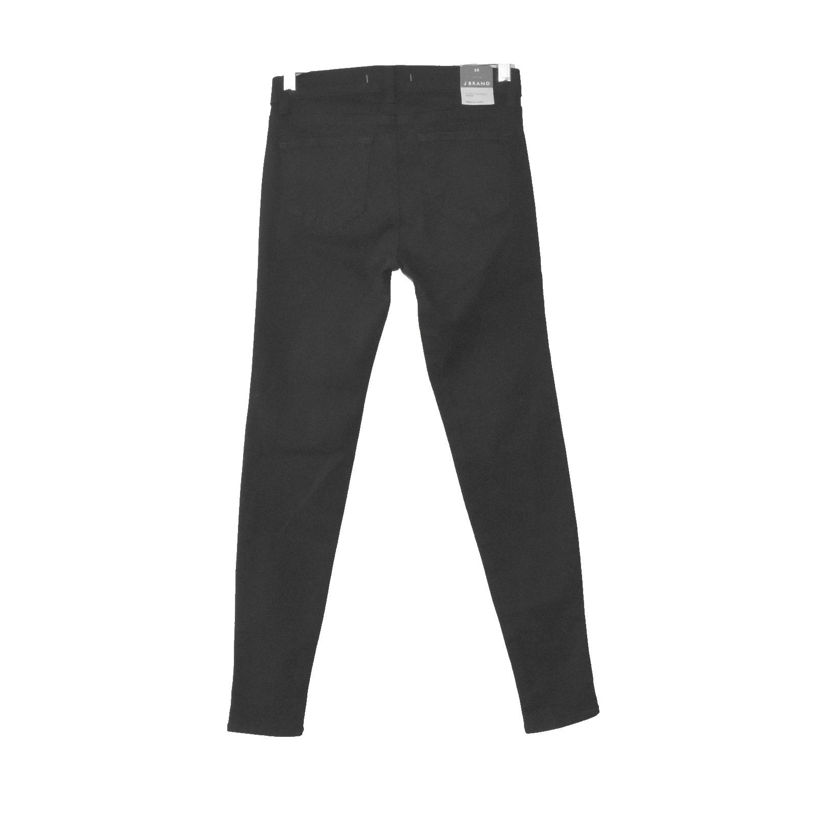 J Brand NWT J BRAND Black Super Skinny Mid Rise Long Jeans Size 26 Size 27" / US 4 / IT 40 - 2 Thumbnail