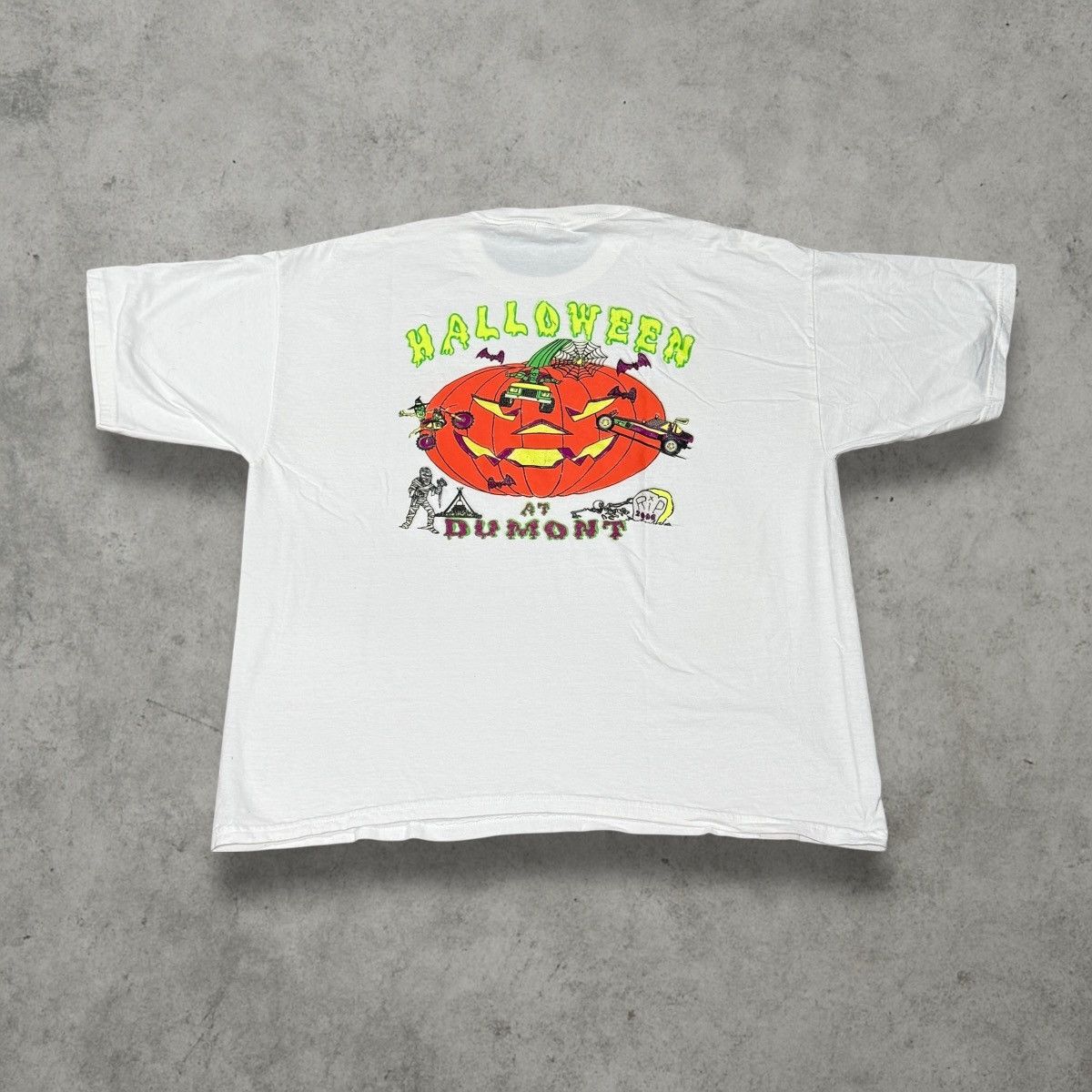 Gildan Vintage Halloween at Dumont 2006 Tee pumpkin🎃 Size US XXL / EU 58 / 5 - 1 Thumbnail