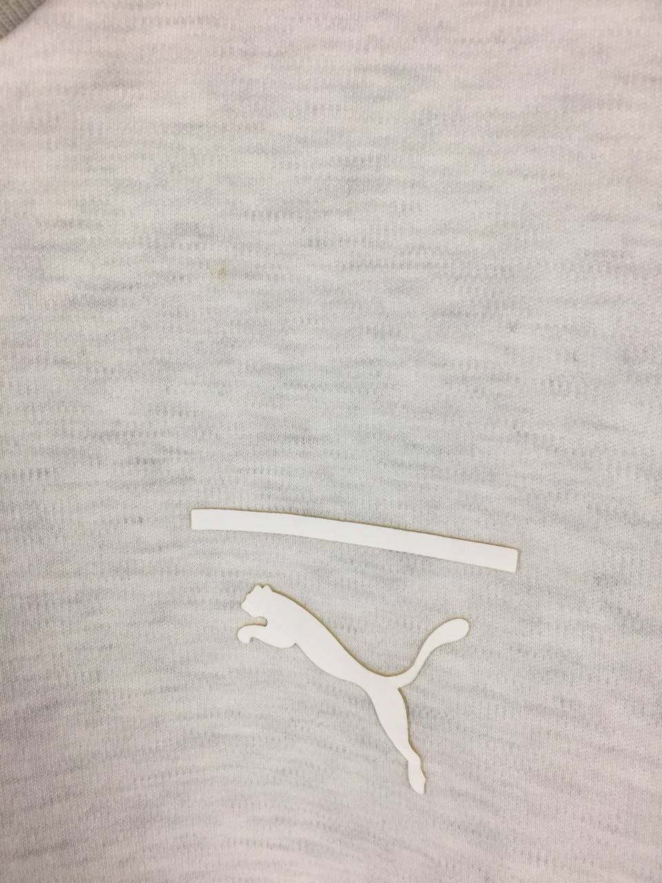 Puma Puma Urban Tech Light Grey Crewneck Sweatshirt Size US L / EU 52-54 / 3 - 5 Thumbnail