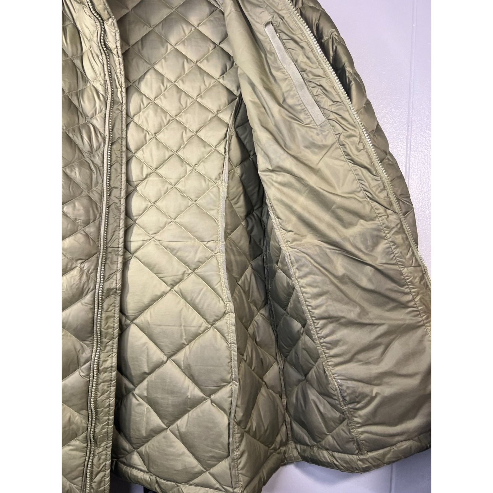 The North Face The North Face Transit Diamond 550 Fill Green Down Puffer Ho Size L / US 10 / IT 46 - 3 Thumbnail