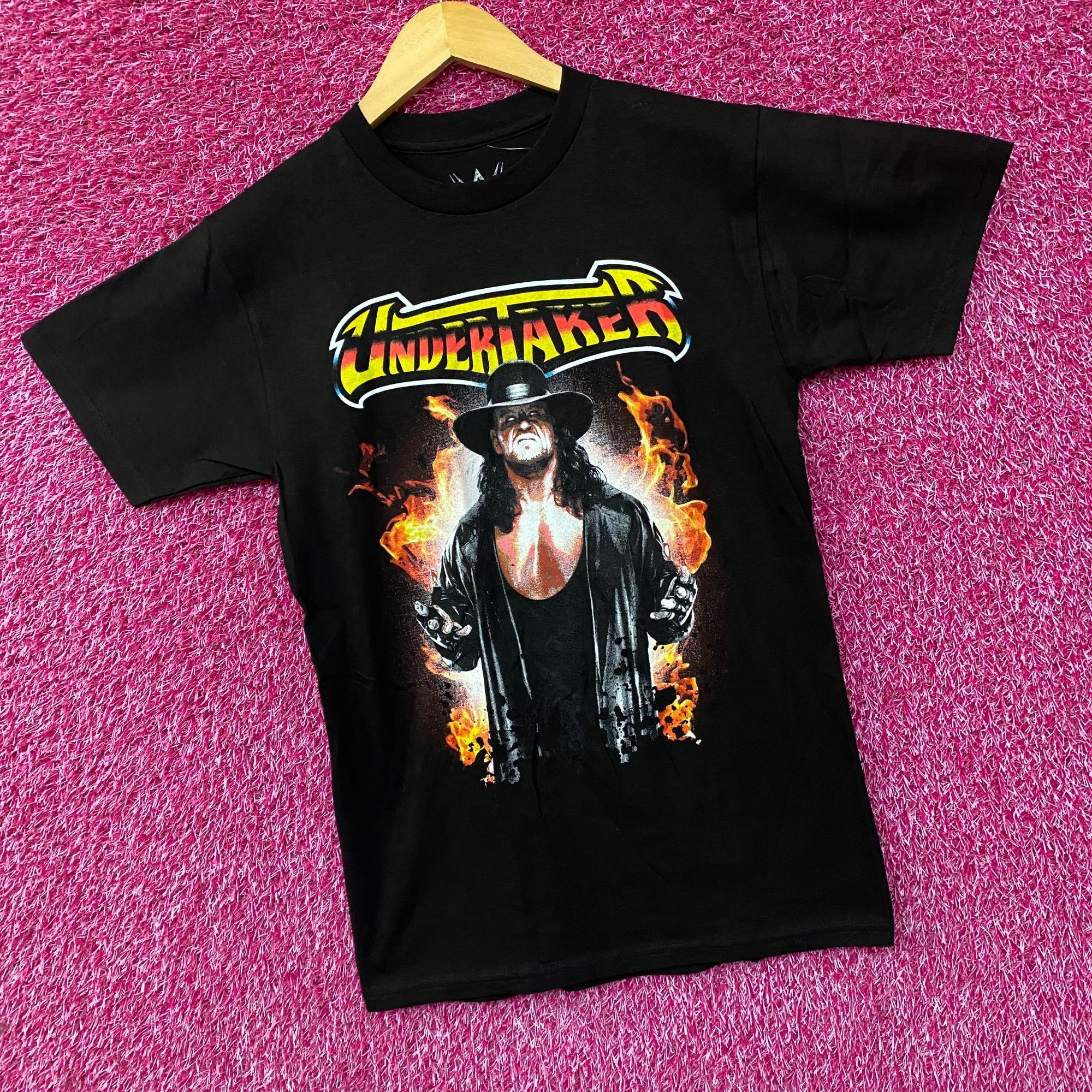 WWE WWE Undertaker Flames Lord Of Darkness Graphic Design T-Shir Size US S / EU 44-46 / 1 - 3 Thumbnail