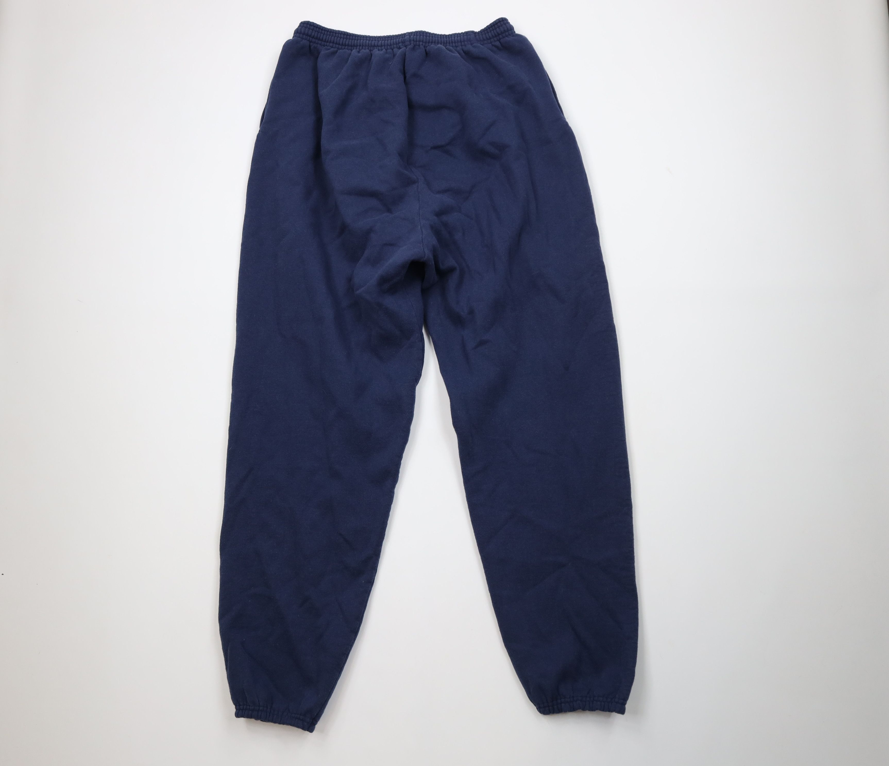 Champion Vintage 90s Champion Spell Out Sweatpants Joggers Pants Blue Size US 36 / EU 52 - 10 Thumbnail