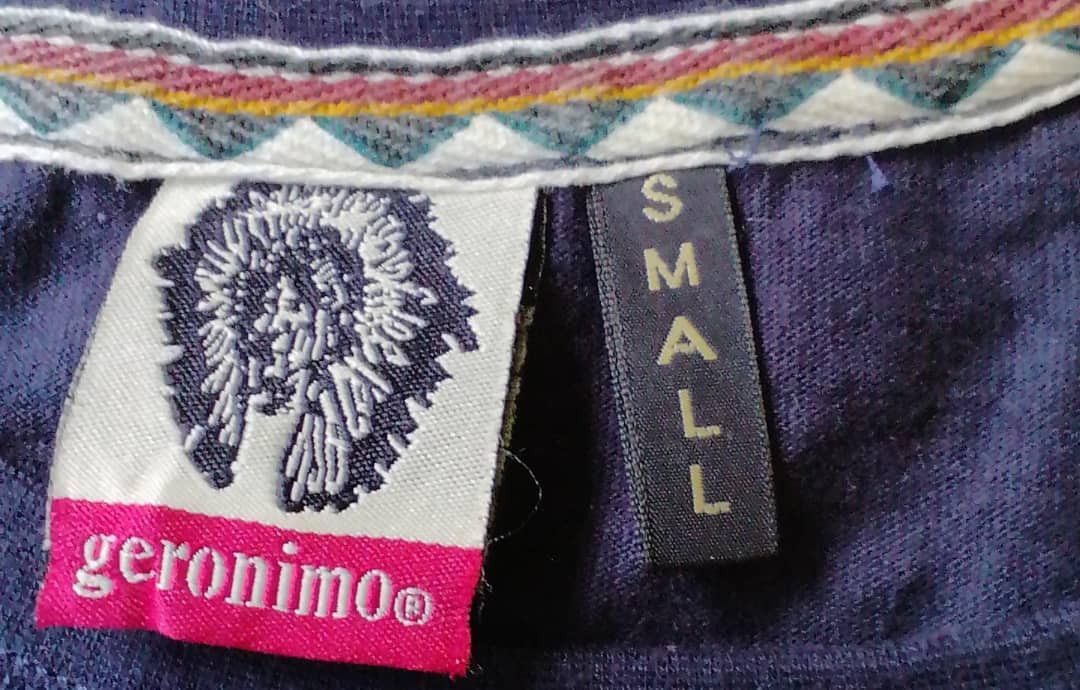 Japanese Brand Geronimo Apache Embroidered indian tribes Size US S / EU 44-46 / 1 - 2 Thumbnail